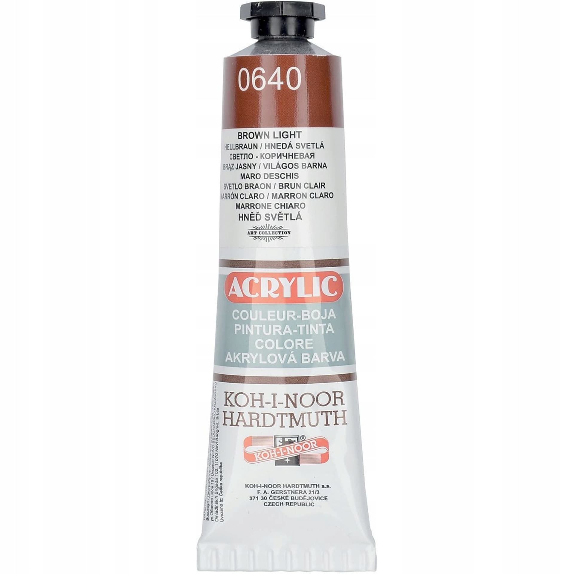 

Farba akrylowa 40ml jasno brązowa 162738 KOH-I-NOOR