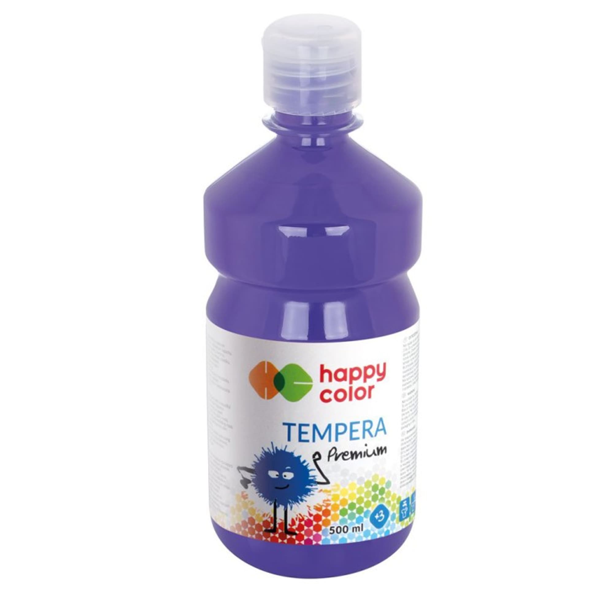 

Farba TEMPERA Premium 500ml fioletowa HAPPY COLOR HA 3310 0500-61
