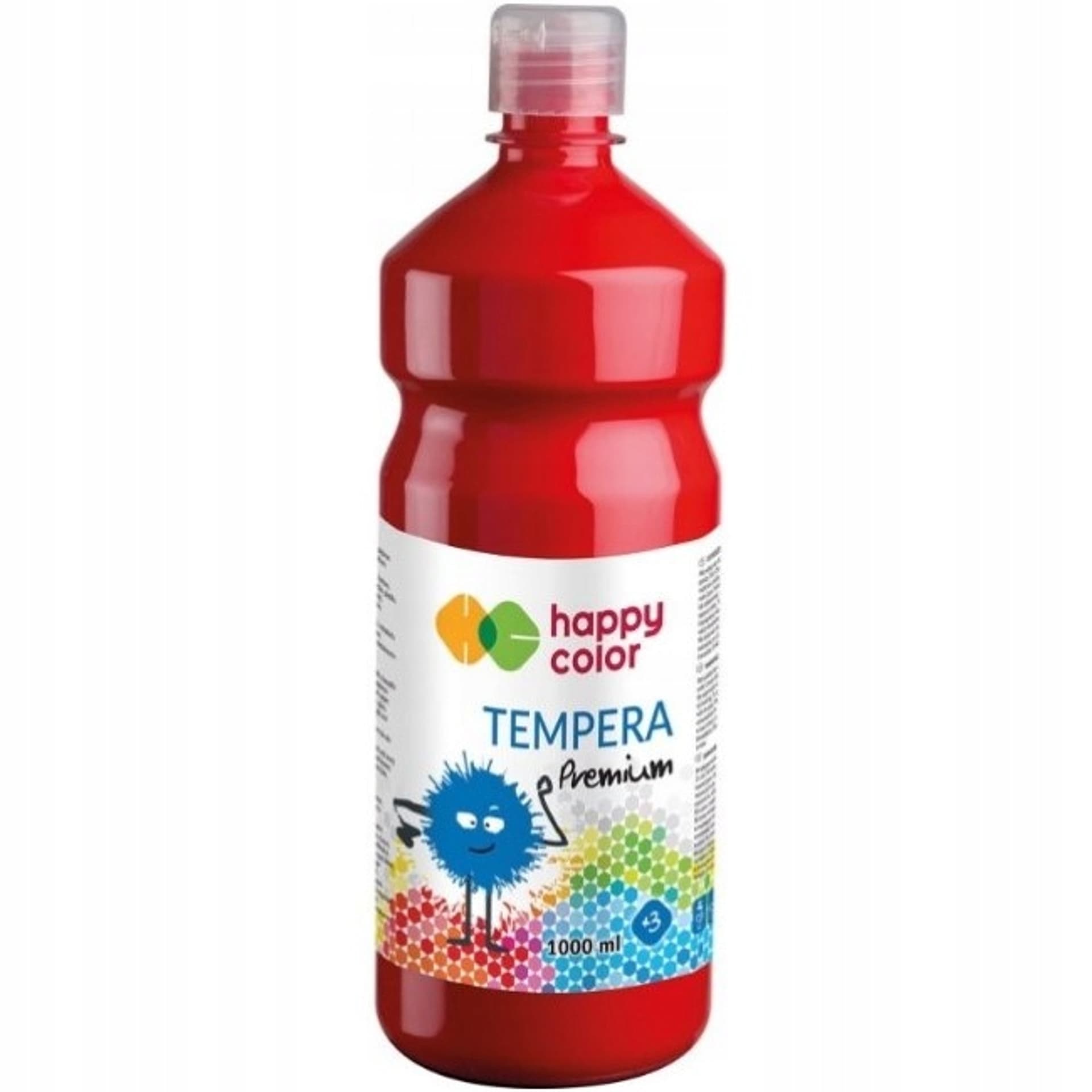 

Farba TEMPERA Premium 1000ml czerwona HAPPY COLOR 3310 1000-2