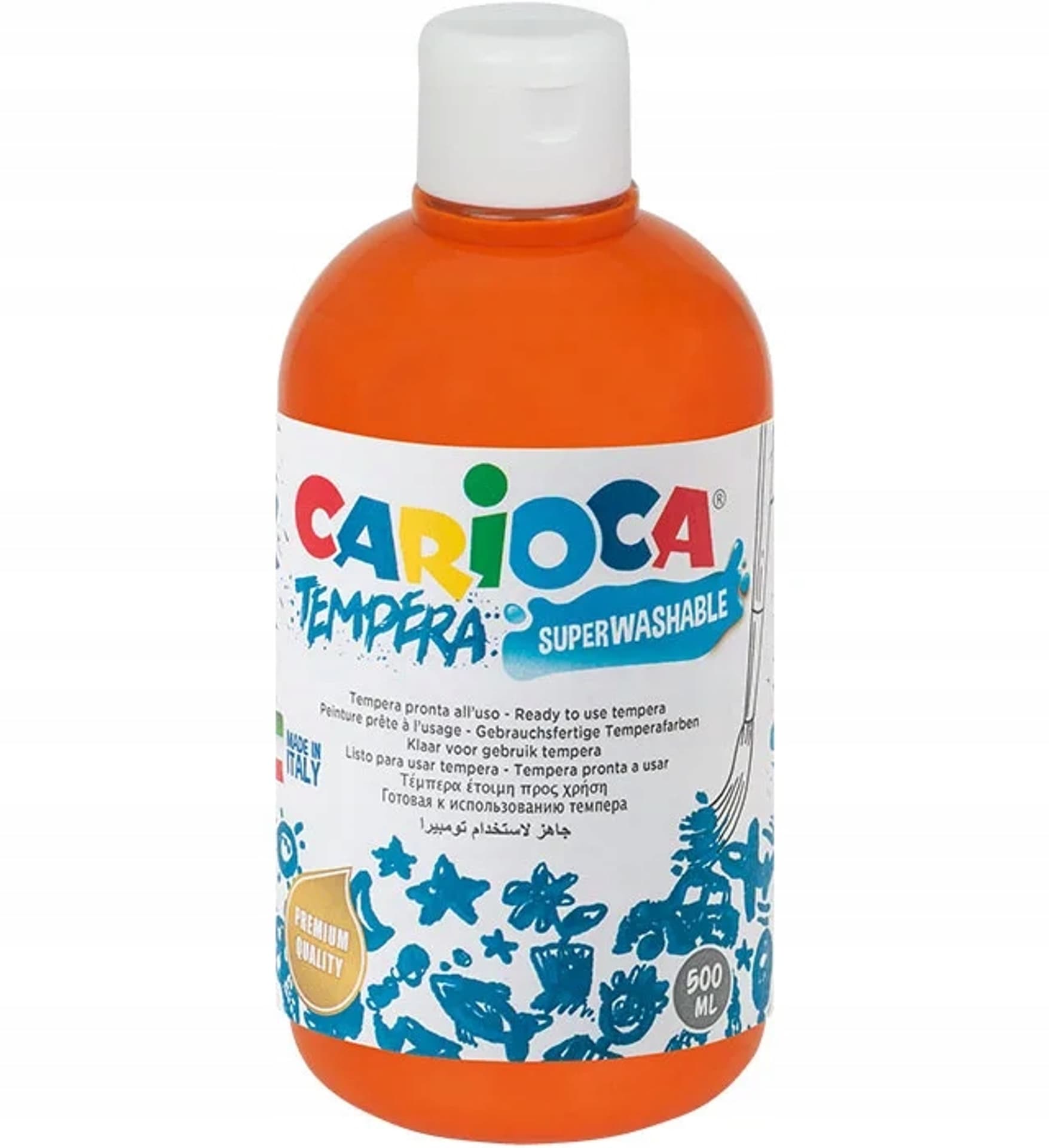 

Farba TEMPERA pomarańczowa CARIOCA 500ml 170-2361