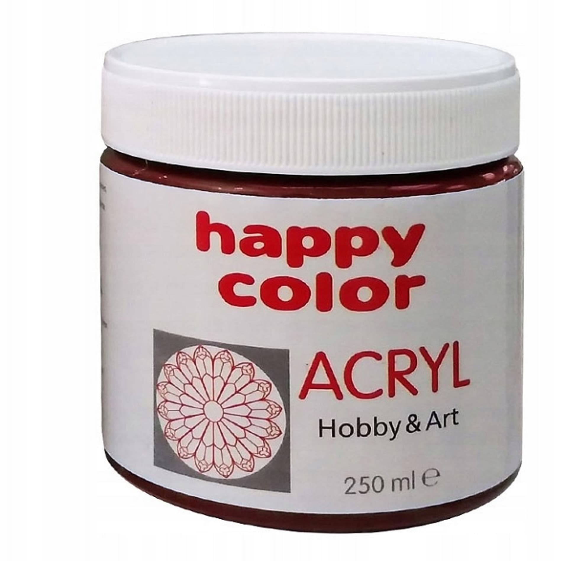 

Farba akrylowa 250ml brązowy HA 7370 0250-7 Happy Color