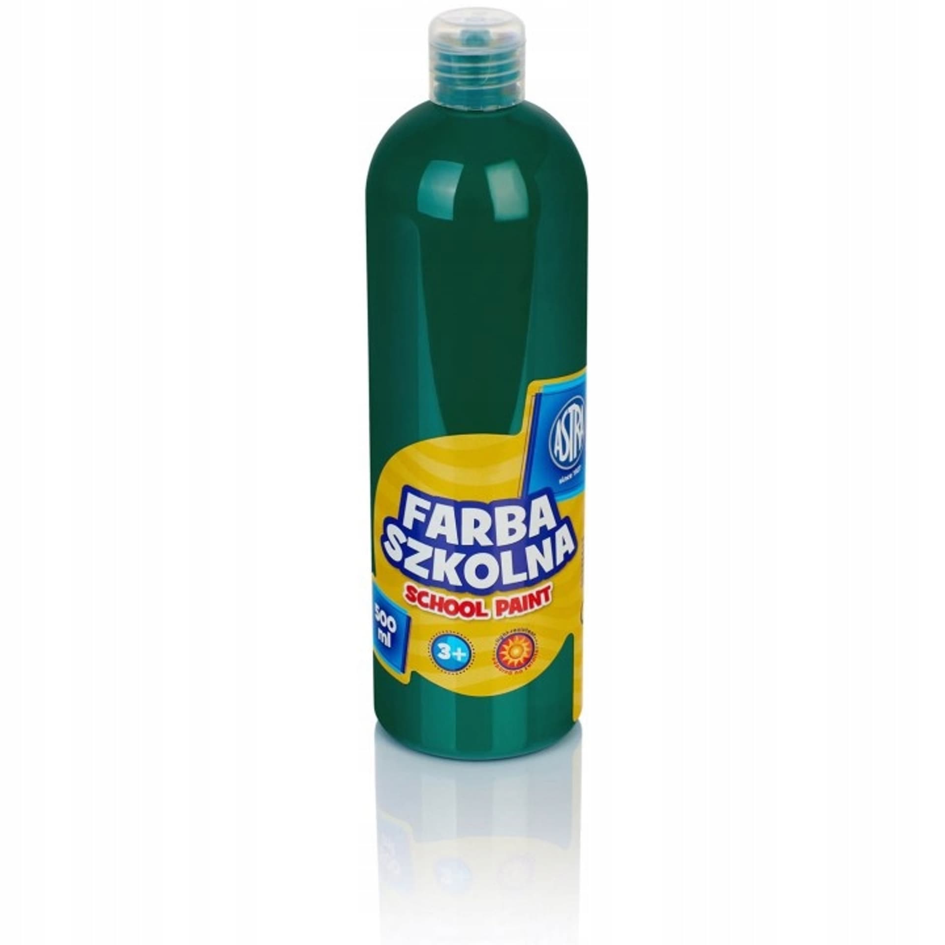 

Farba szkolna 500 ml - zielona ciemna 301109005 ASTRA