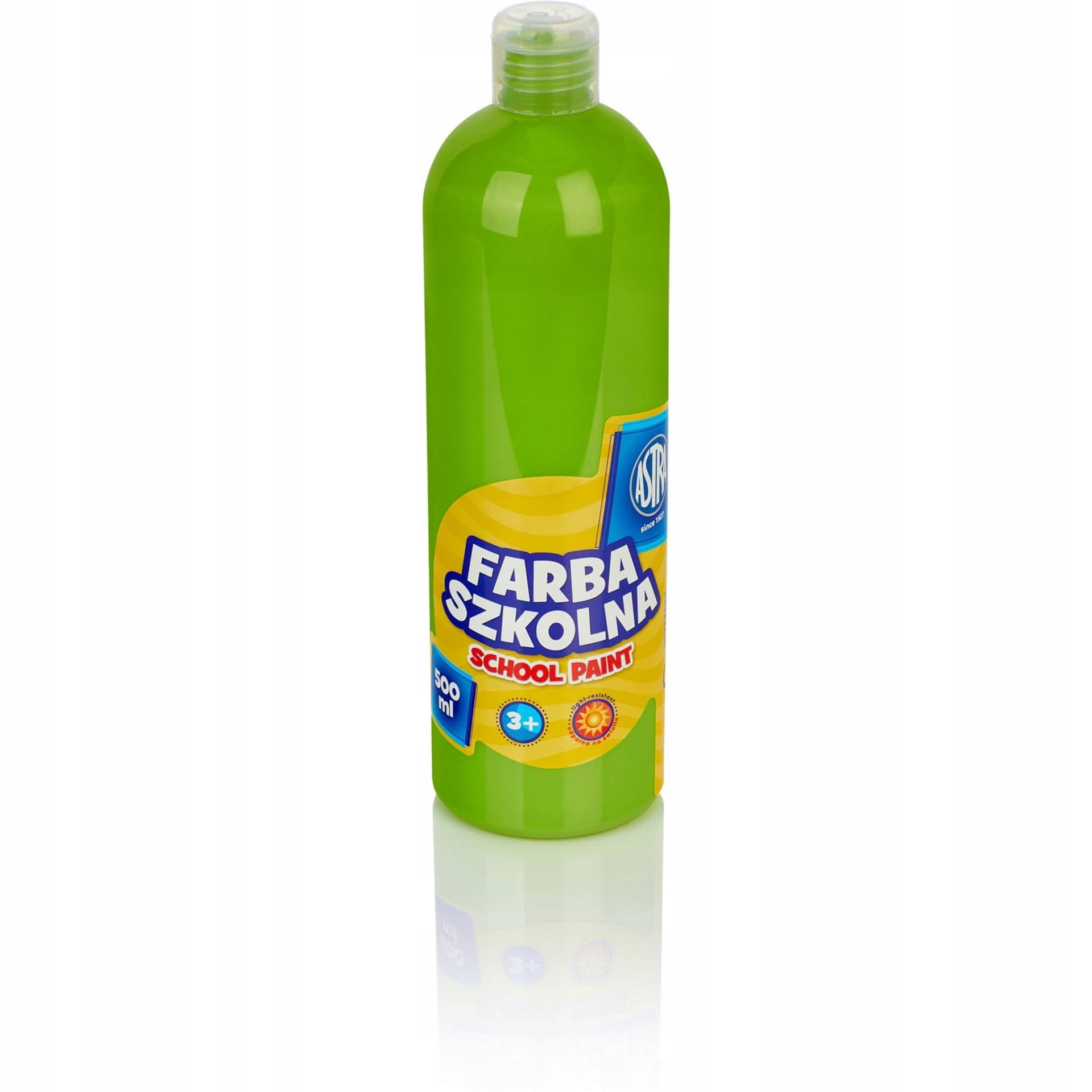 

Farba szkolna Astra 500 ml - limonkowa 301217006 ASTRA