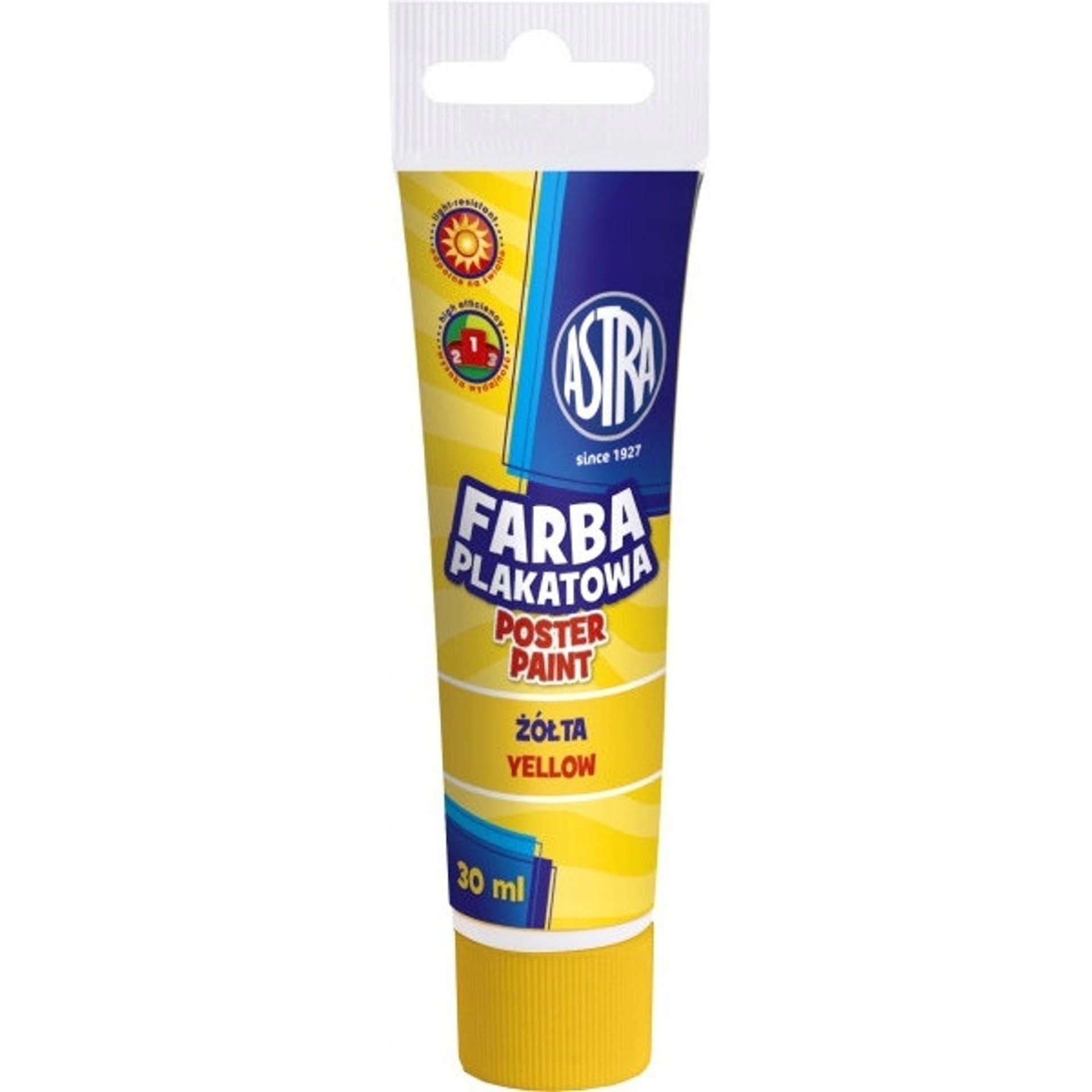 

Farba plakatowa tuba 30 ml - żółta 83110915 ASTRA