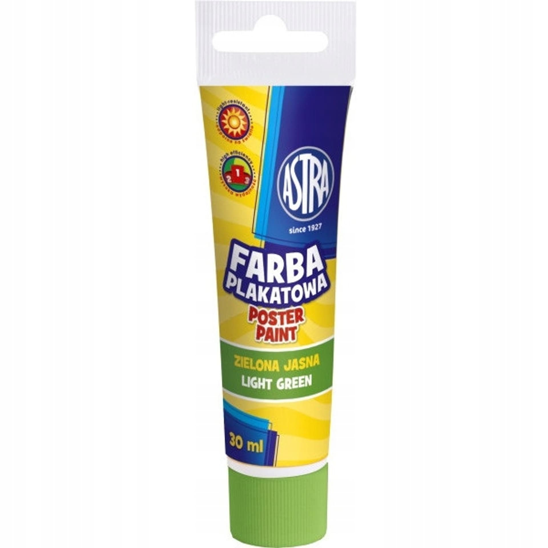 

Farba plakatowa tuba 30 ml - jasna zieleń 83110910 ASTRA