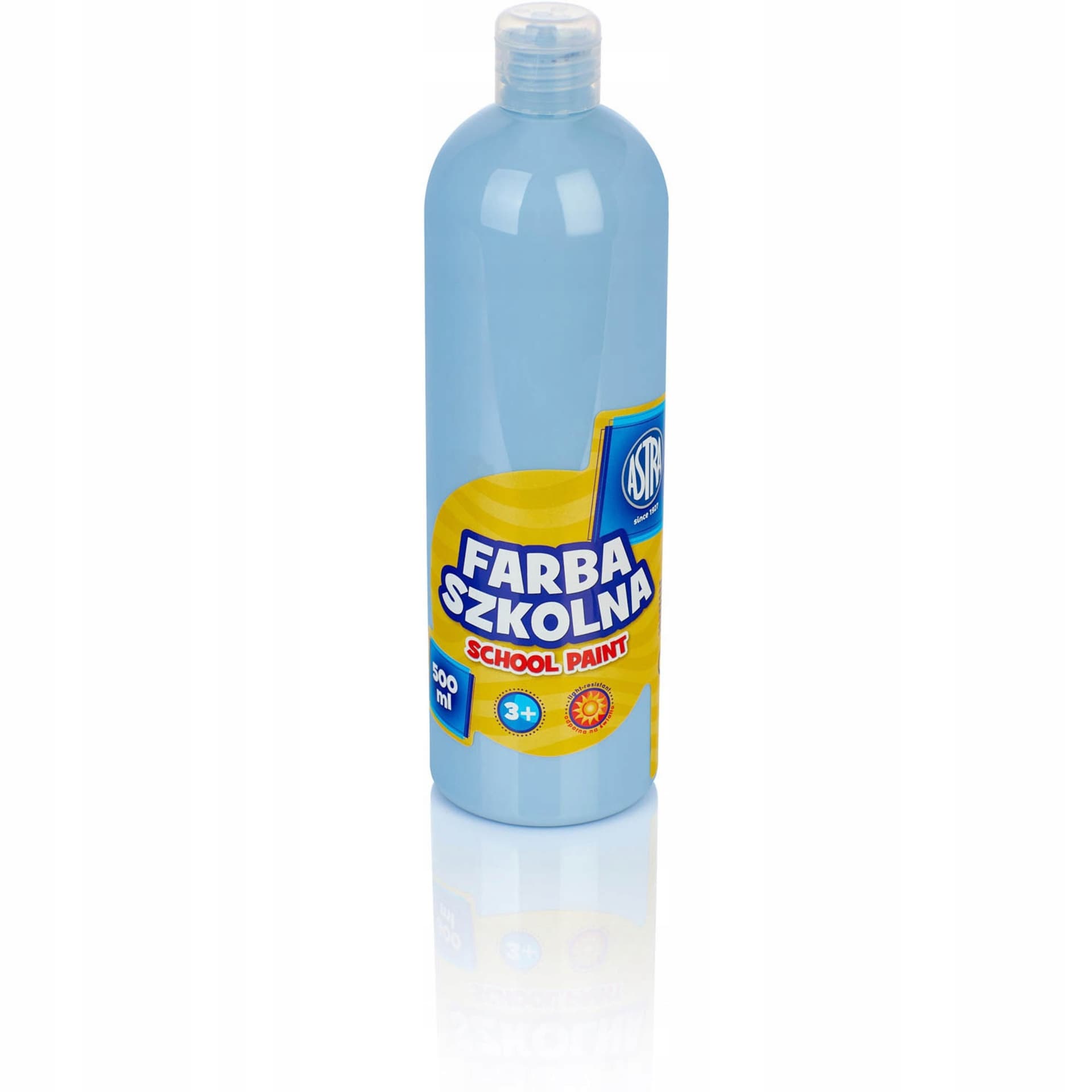 

Farba szkolna Astra 500 ml - błękitna 301112006 ASTRA