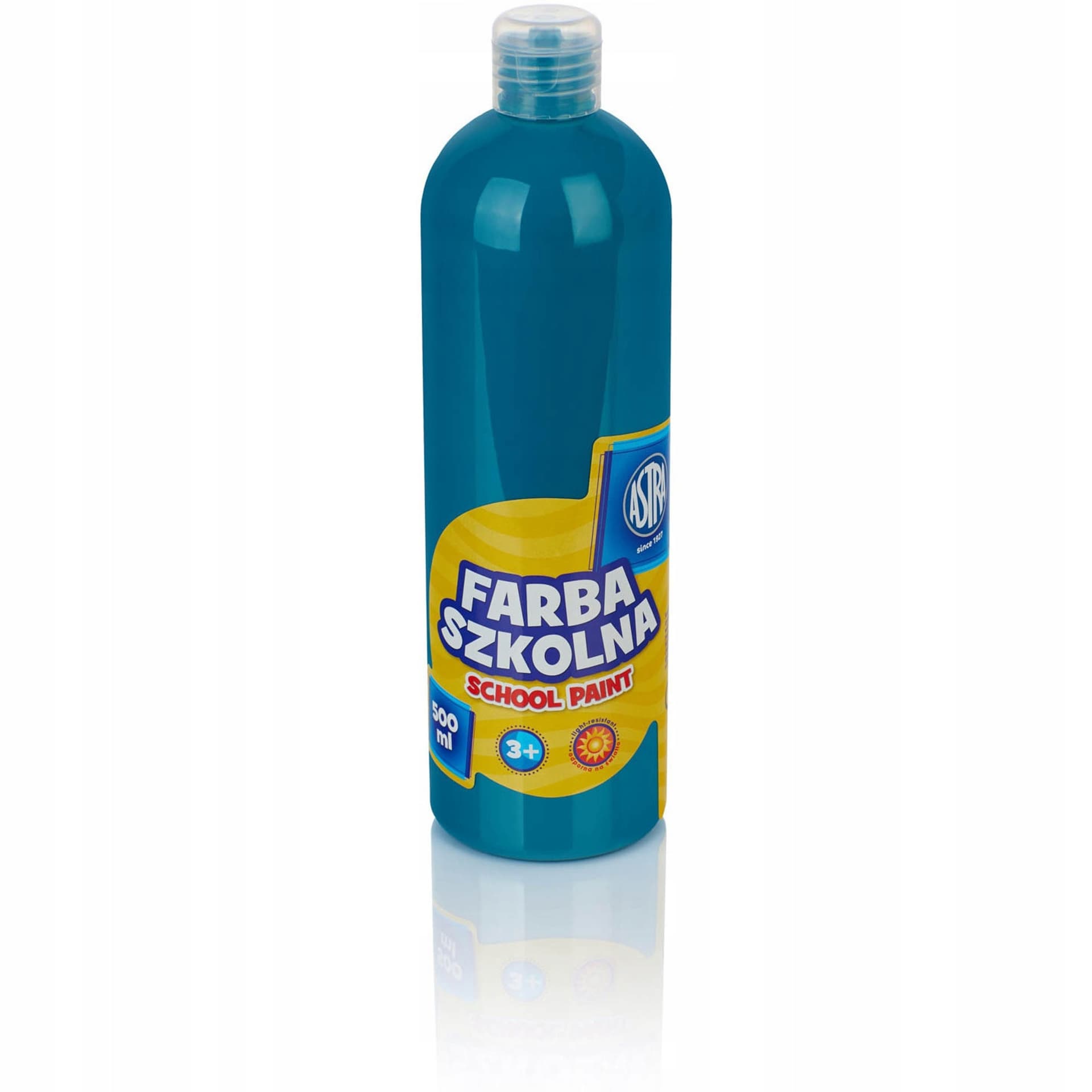 

Farba szkolna Astra 500 ml - turkusowa 301112011 ASTRA