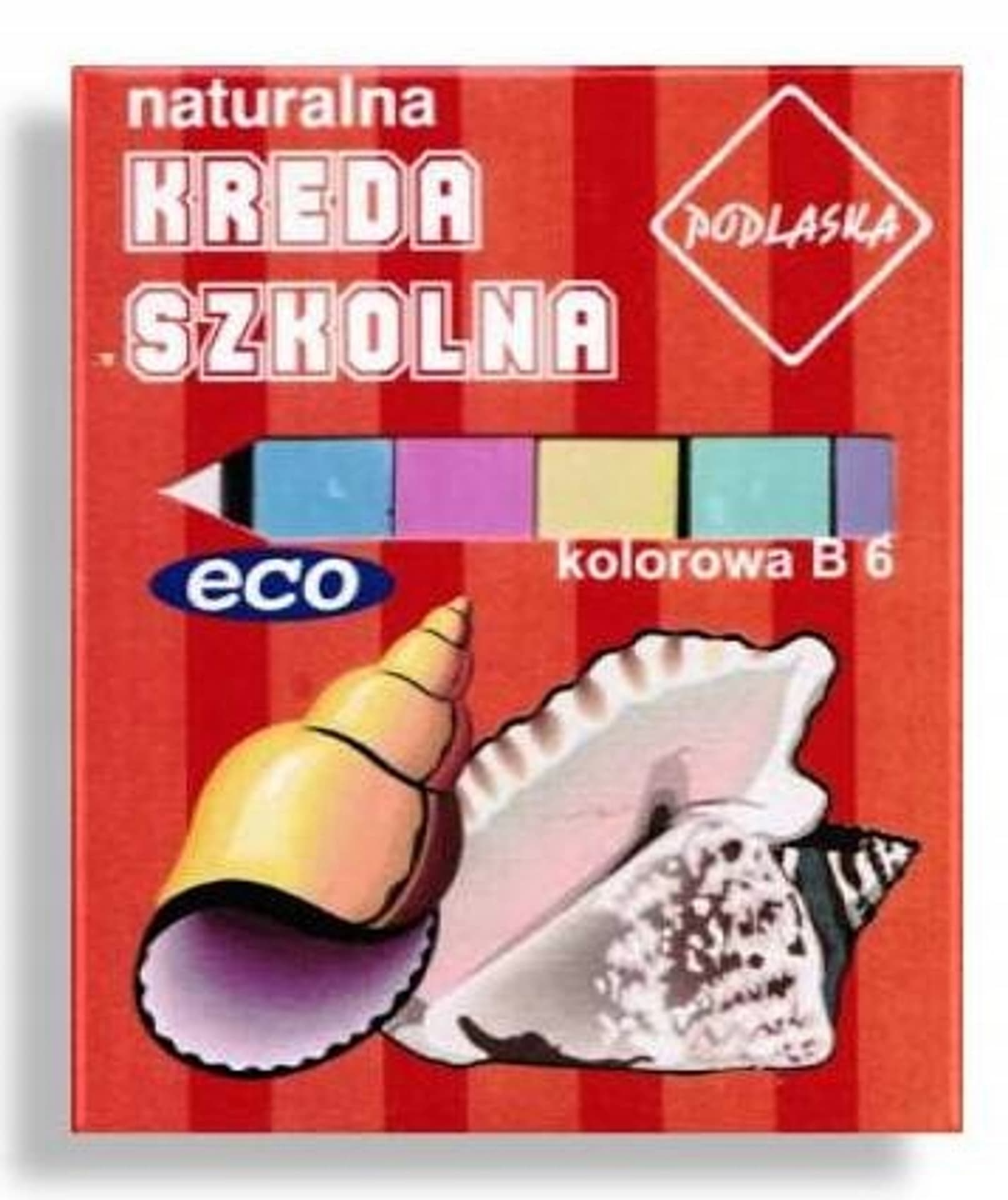 

Kreda PODLASKA B6 kolorowa