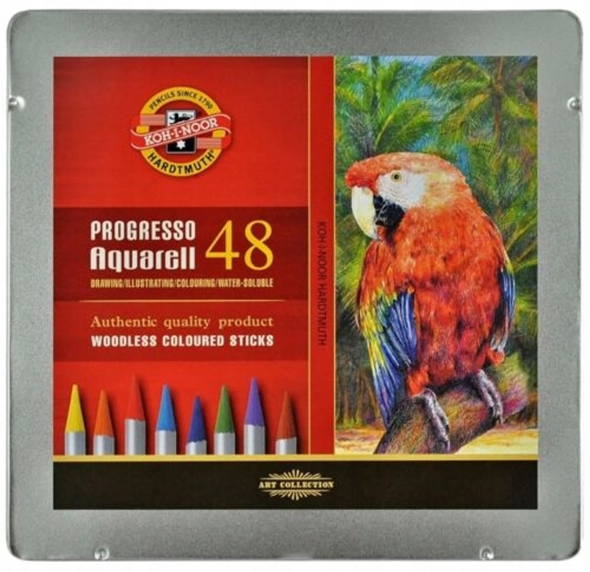 

Kredki PROGRESSO AQUARELL 48 kolorów 8786 KOH-I-NOOR