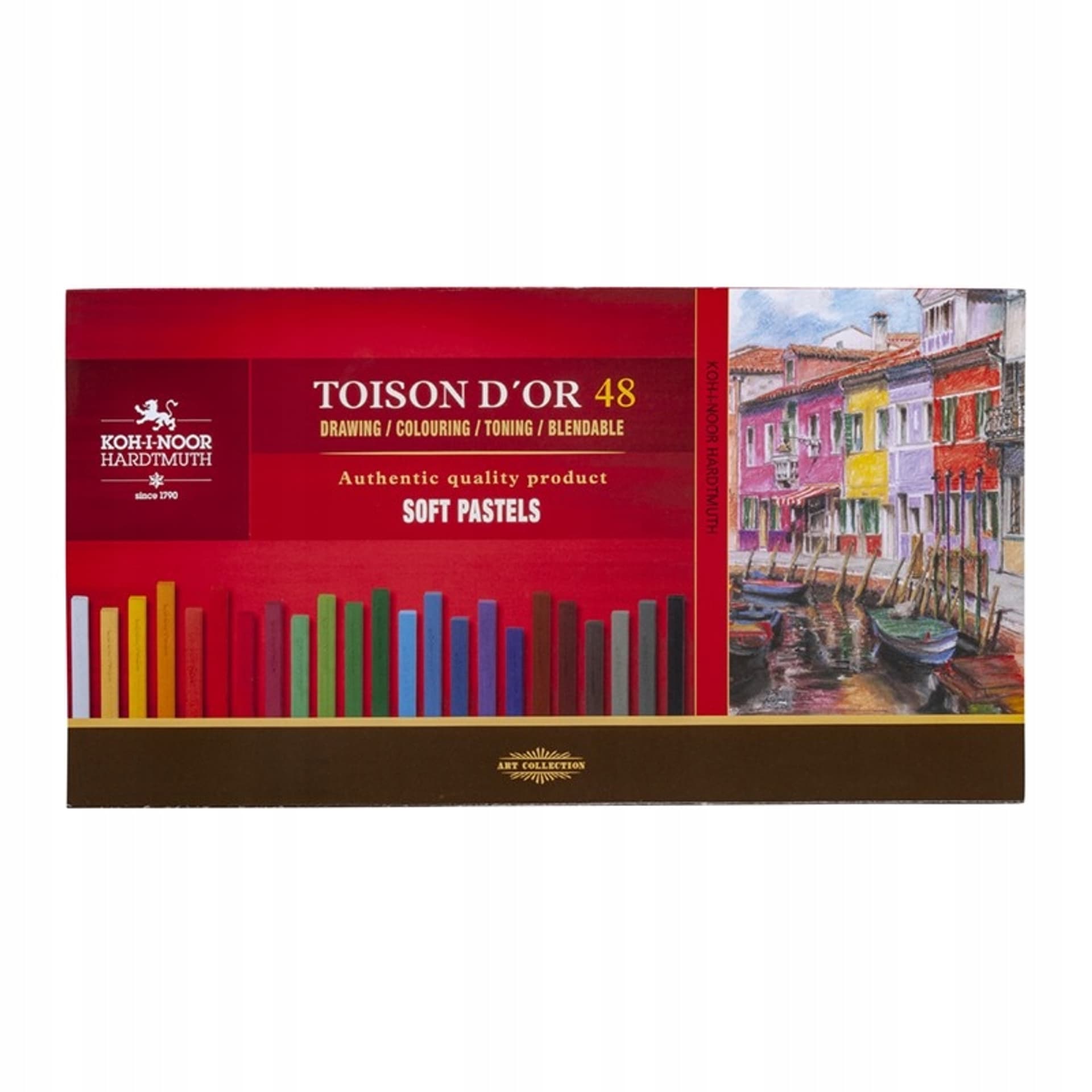 

Kredki pastele suche w sztyfcie 7x7mm 48 kol. 8586 KOH-I-NOOR