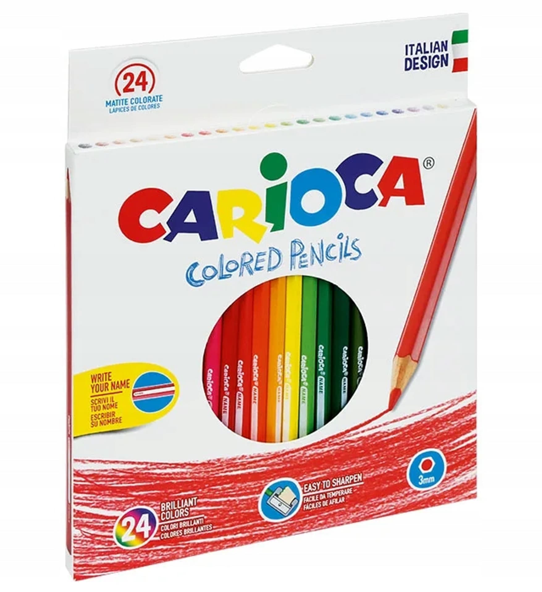 

Kredki ołówkowe CARIOCA 24k 170-1464