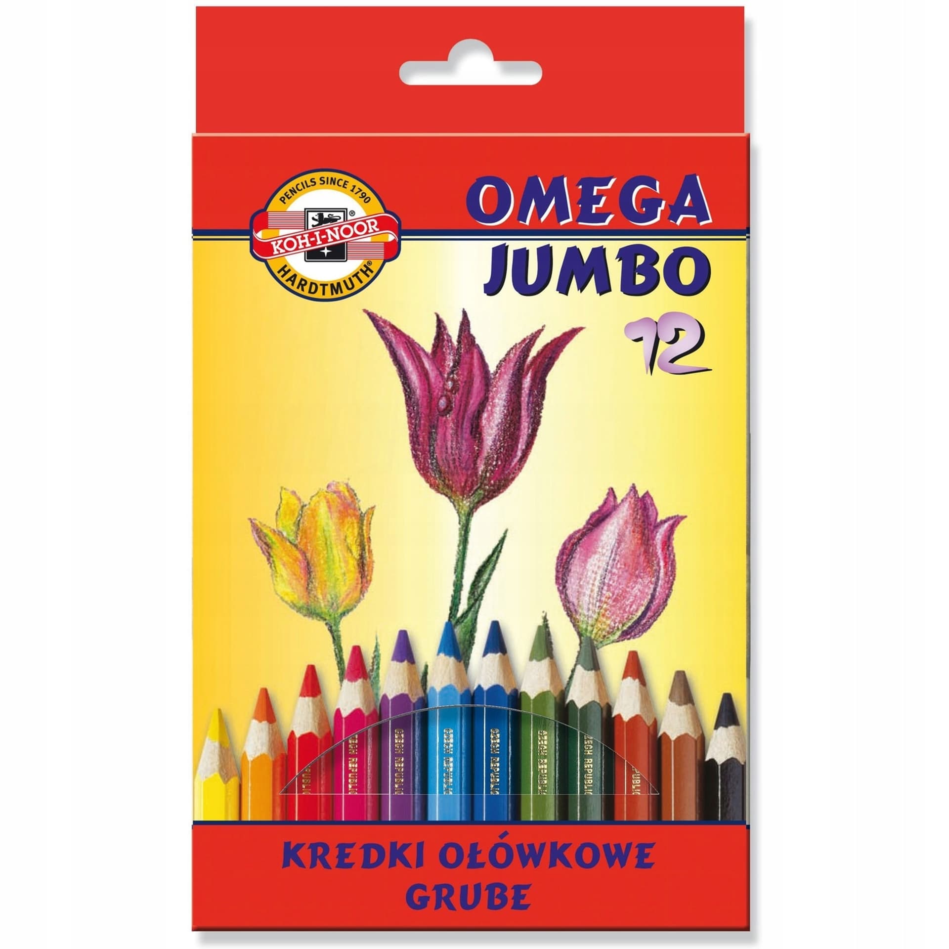 

Kredki OMEGA JUMBO 12 kol. 3382 KOH-I-NOOR