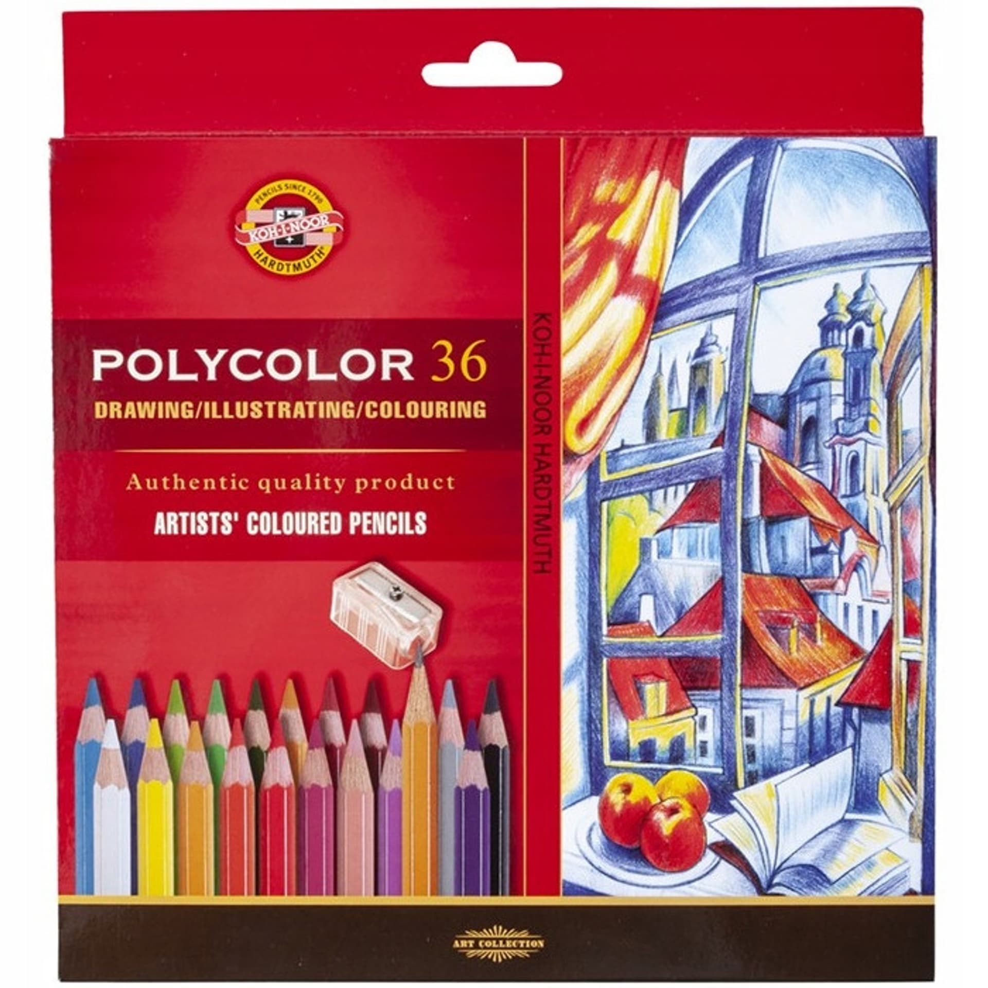 

Kredki POLYCOLOR 36 kolorów 3835 KOH-I-NOOR