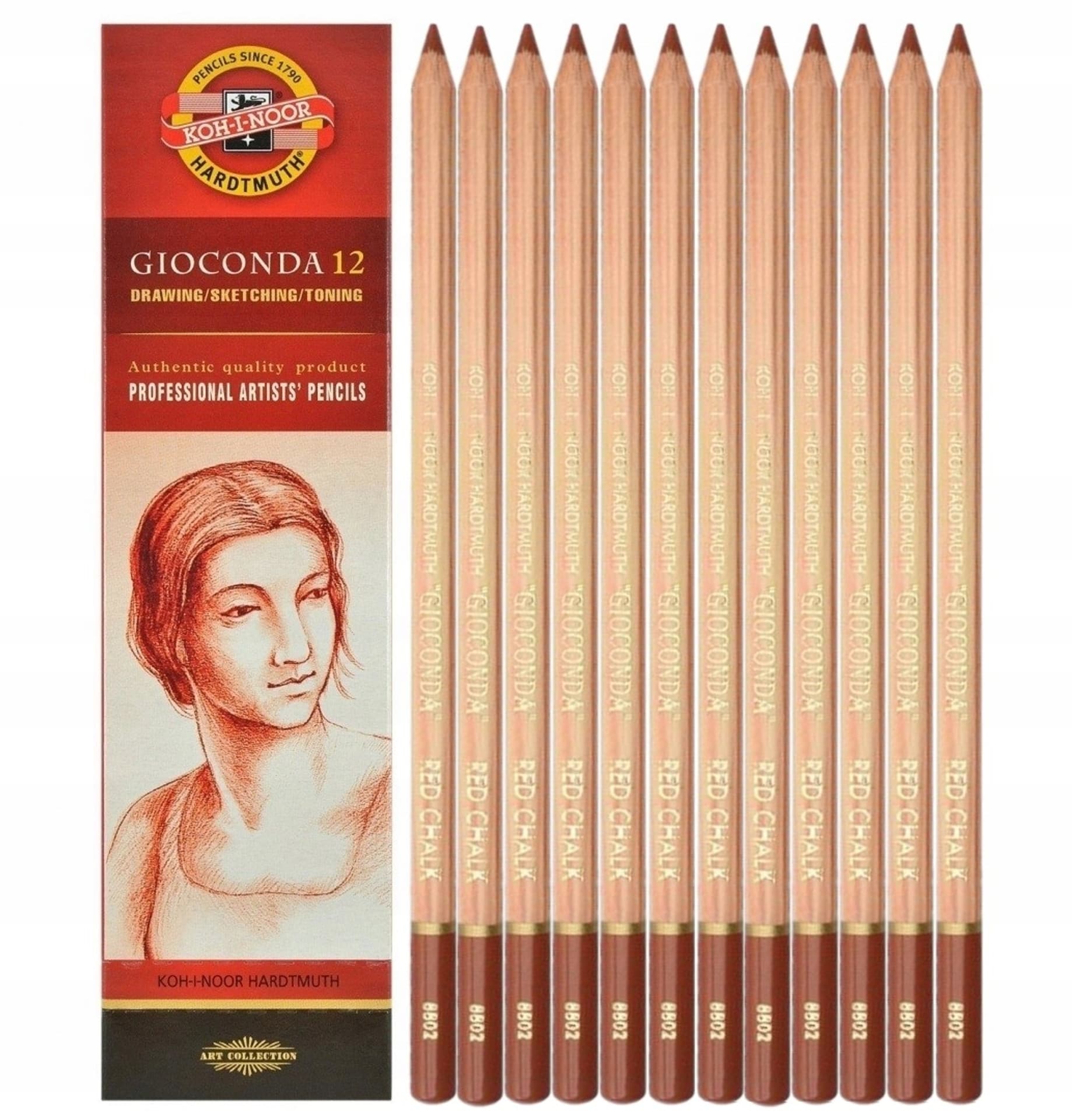 

Kredka pastela GIOCONDA ruda (12) 8802 KOH-I-NOOR, 12) 8802 koh-i-noo