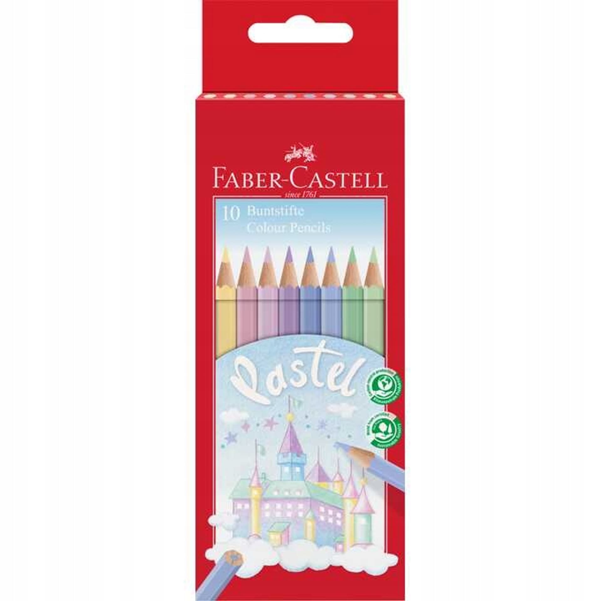 

Kredki ZAMEK 10 kolorów pastelowe 111211 FABER-CASTELL