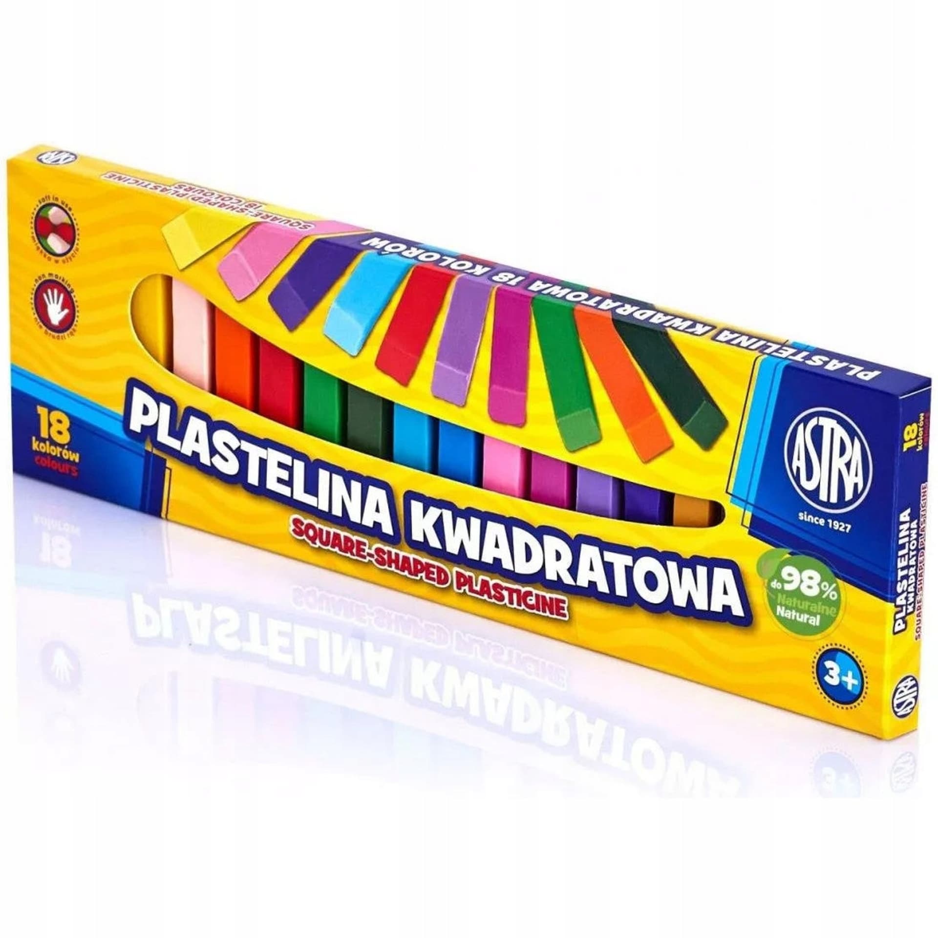 

Plastelina kwadratowa 18 kolorów 83814904 ASTRA