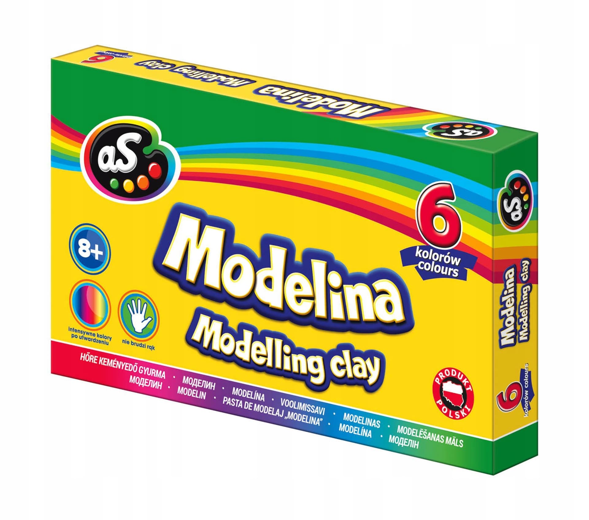 

Modelina `AS` 6 kolorów 304219001