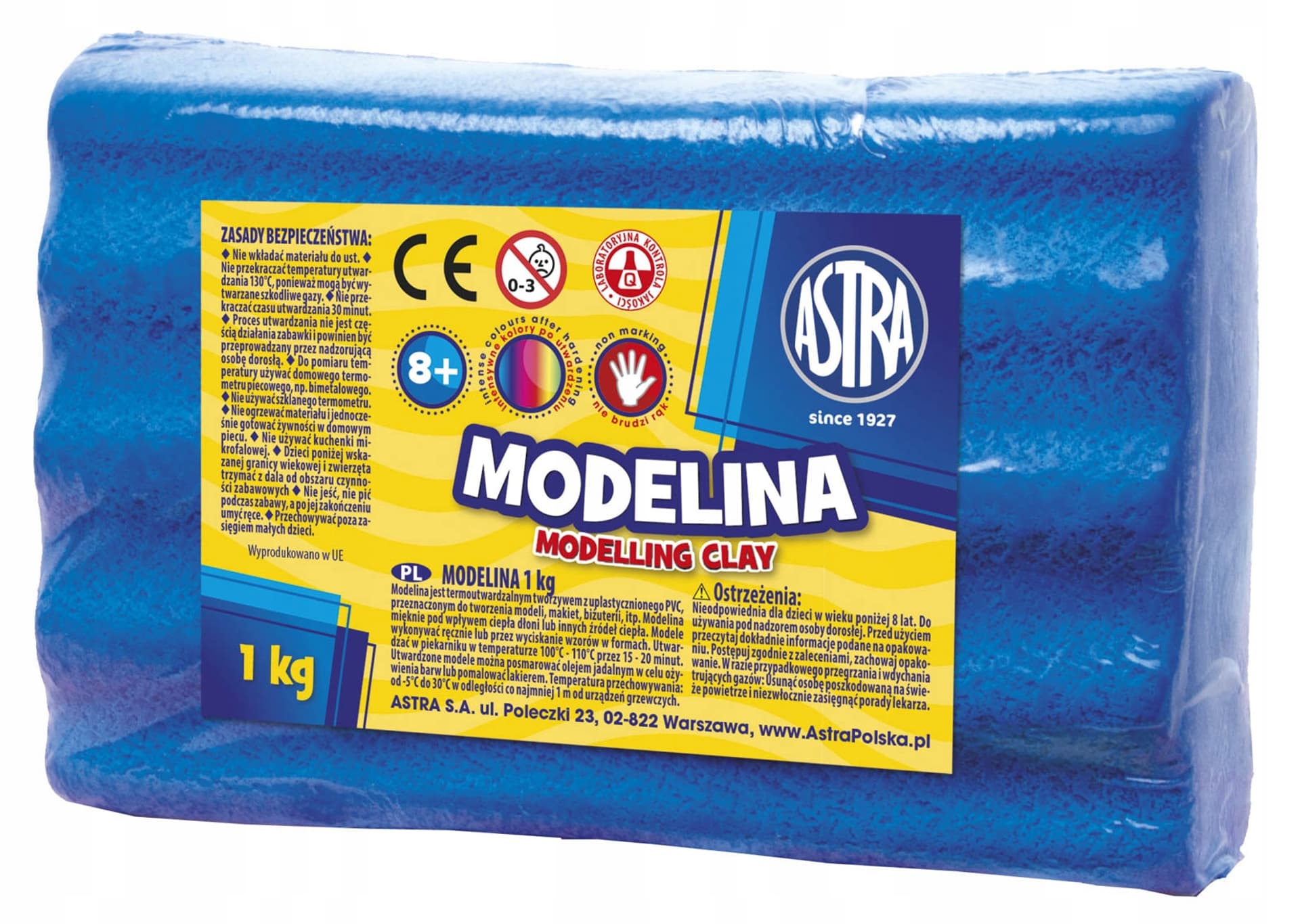 

Modelina 1 kg niebieska 304111010 ASTRA