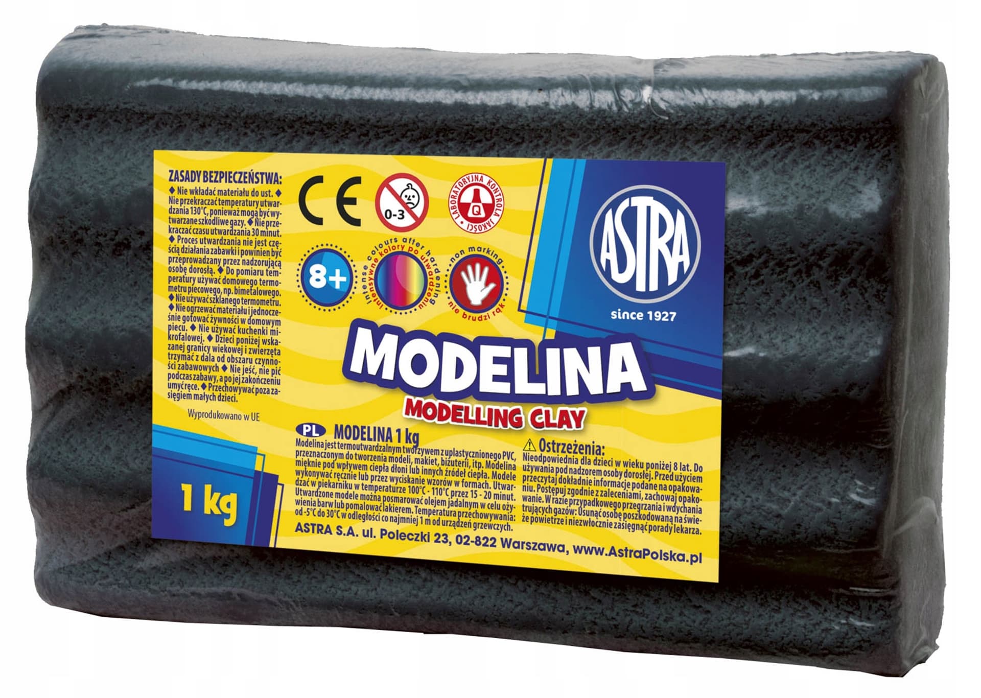 

Modelina 1 kg czarna 304111007 ASTRA