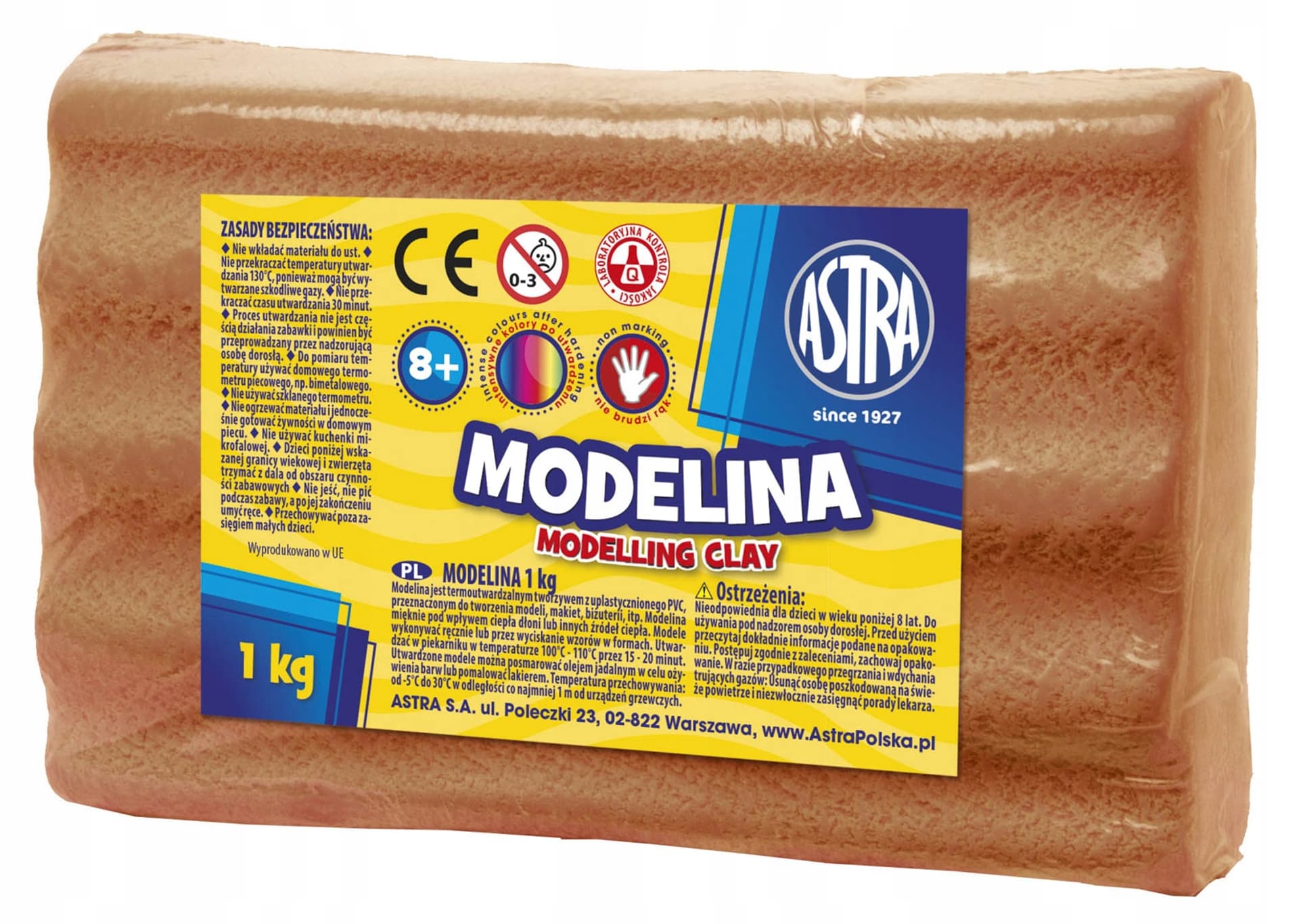 

Modelina 1 kg brązowa 304111002 ASTRA