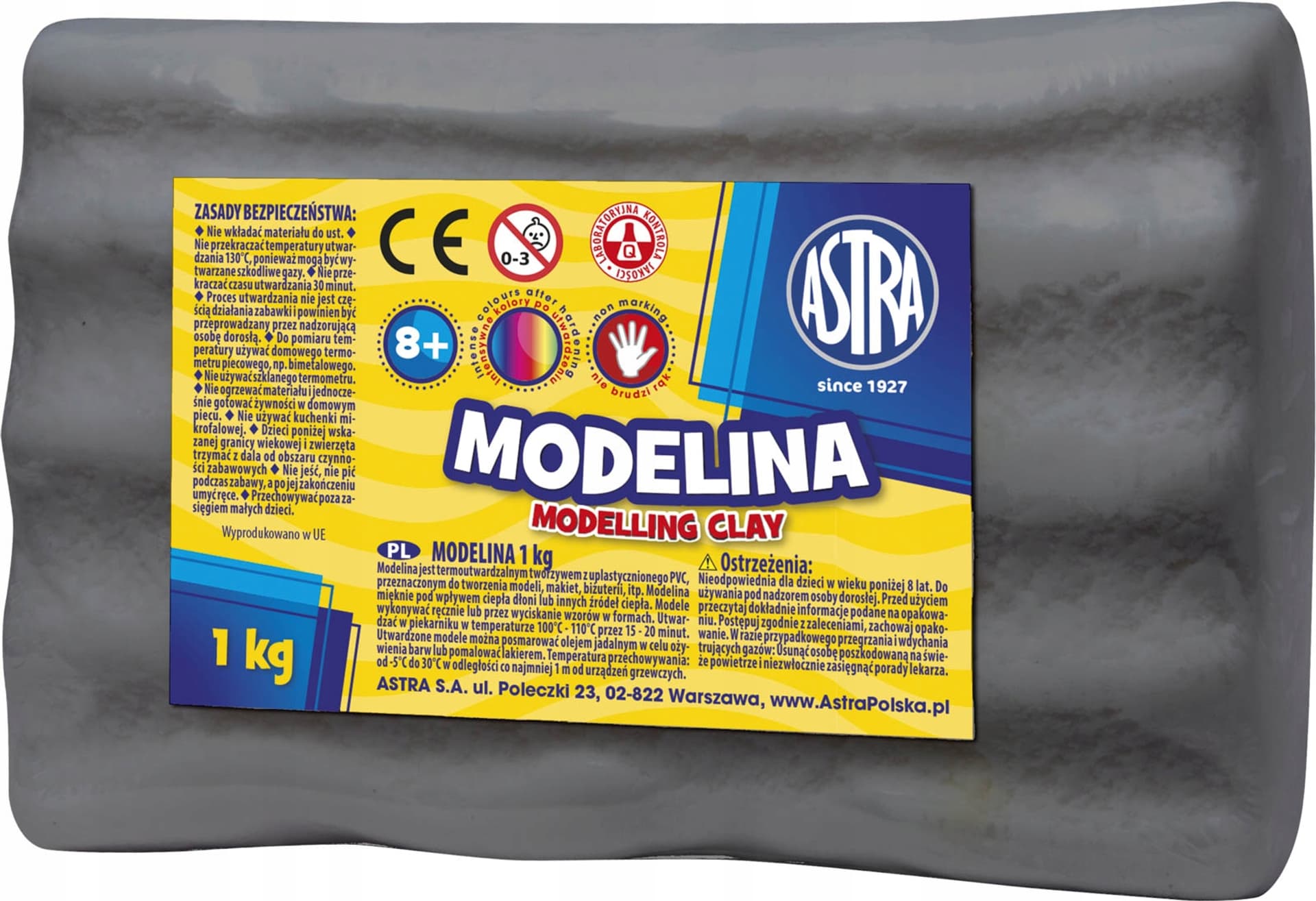

Modelina 1 kg grafitowa 304118009 ASTRA