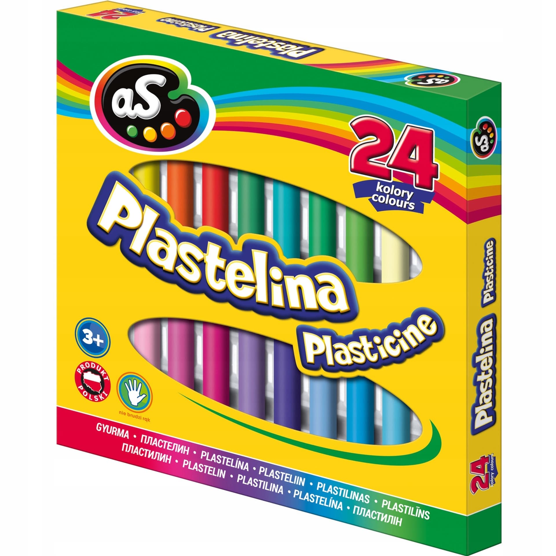 

Plastelina szkolna`AS` 24kol. ASTRA 303219004