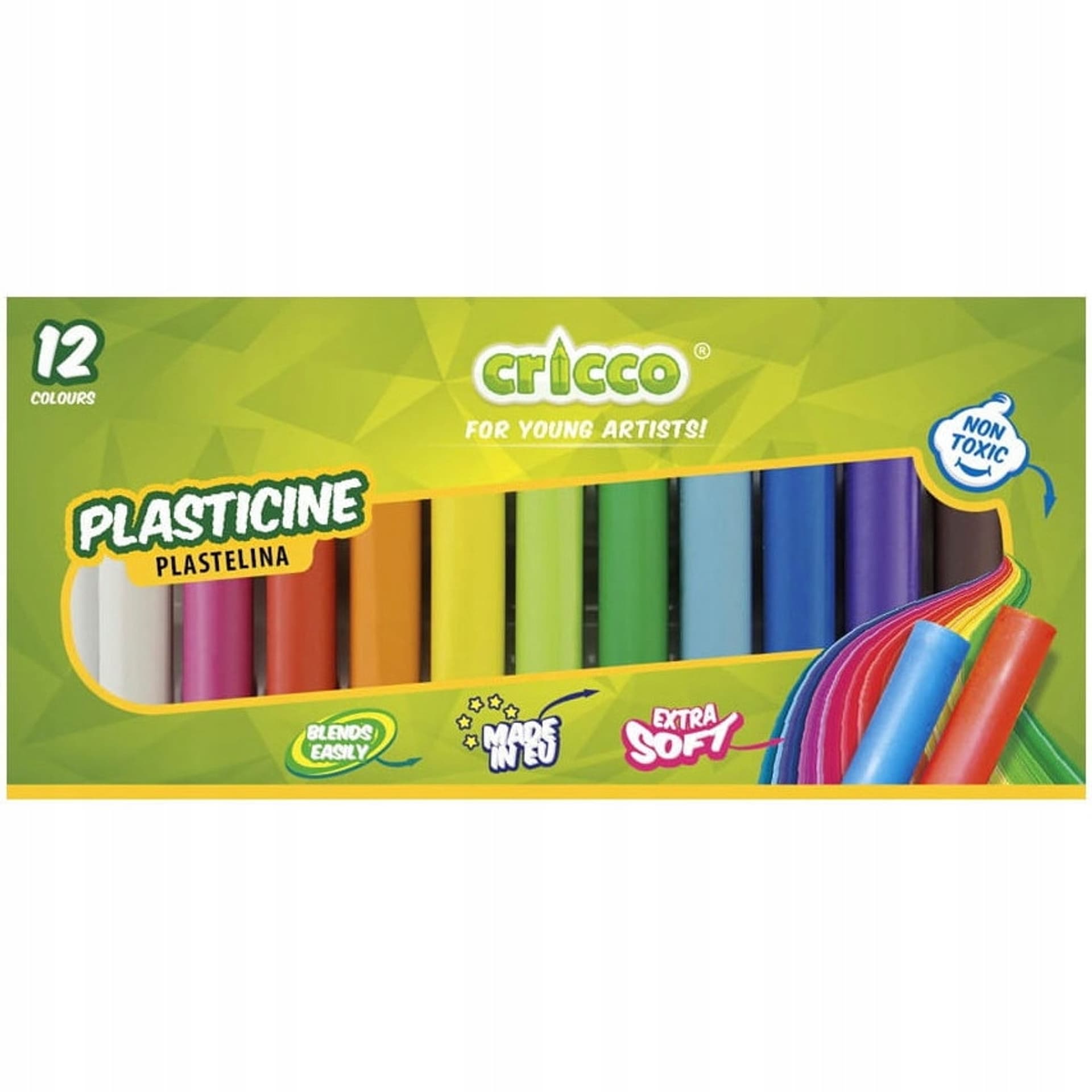 

Plastelina CRICCO 12kolorów CR370K12