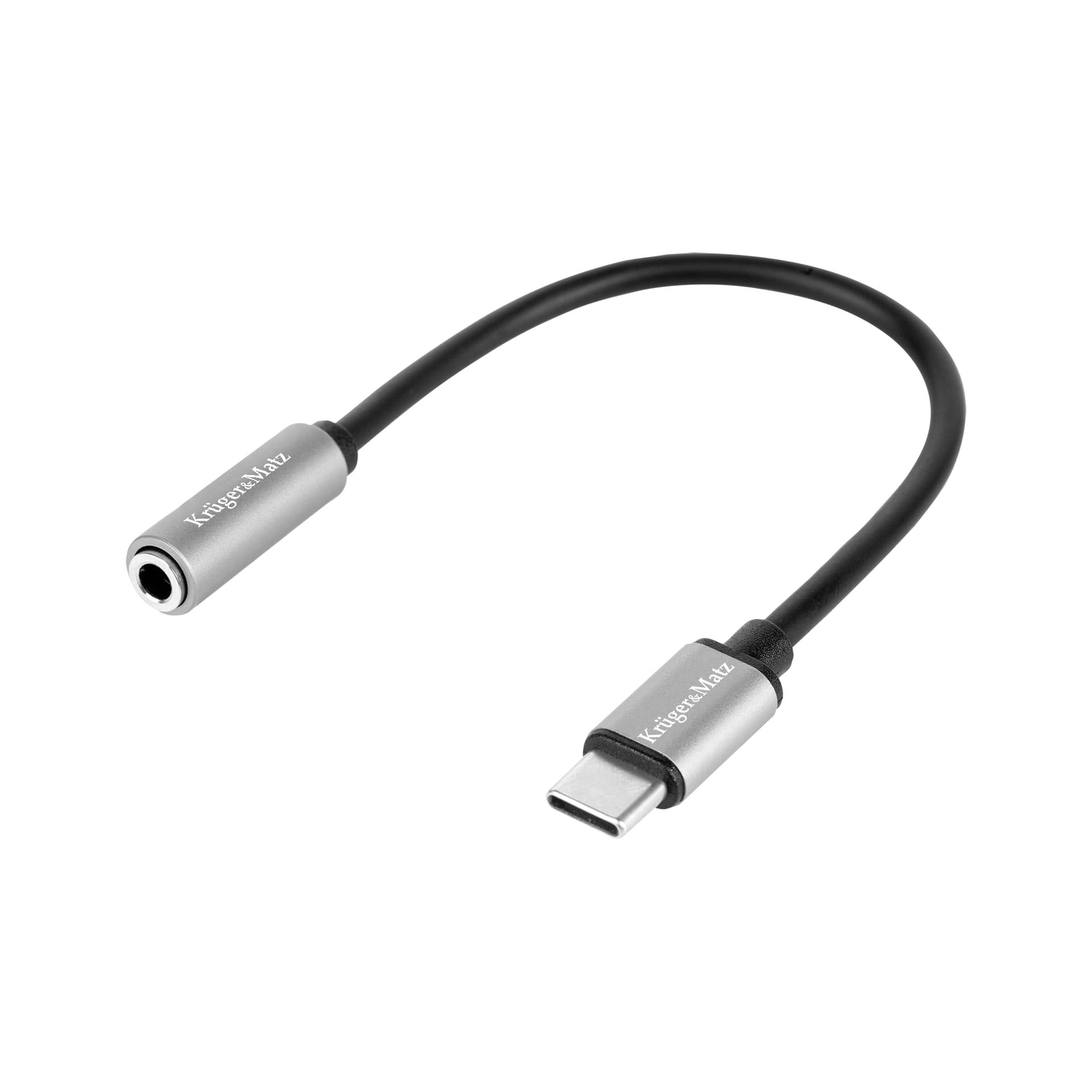 

Adapter wtyk USB typu C - gniazdo jack 3.5 stereo Kruger&Matz Basic