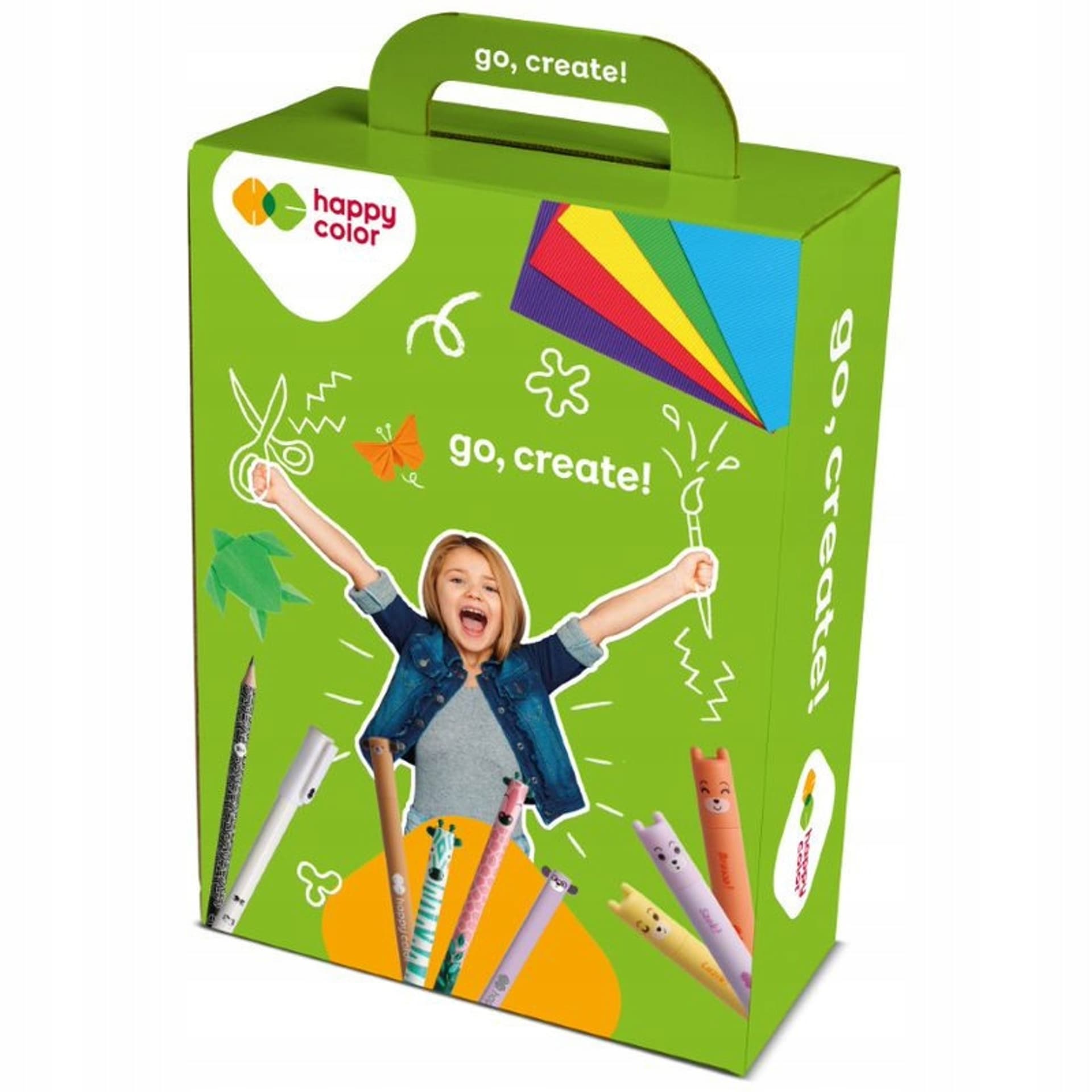 

Zestaw wyprawka szkolna PREMIUM KIDS HA 3SET BTS4 HAPPY COLOR