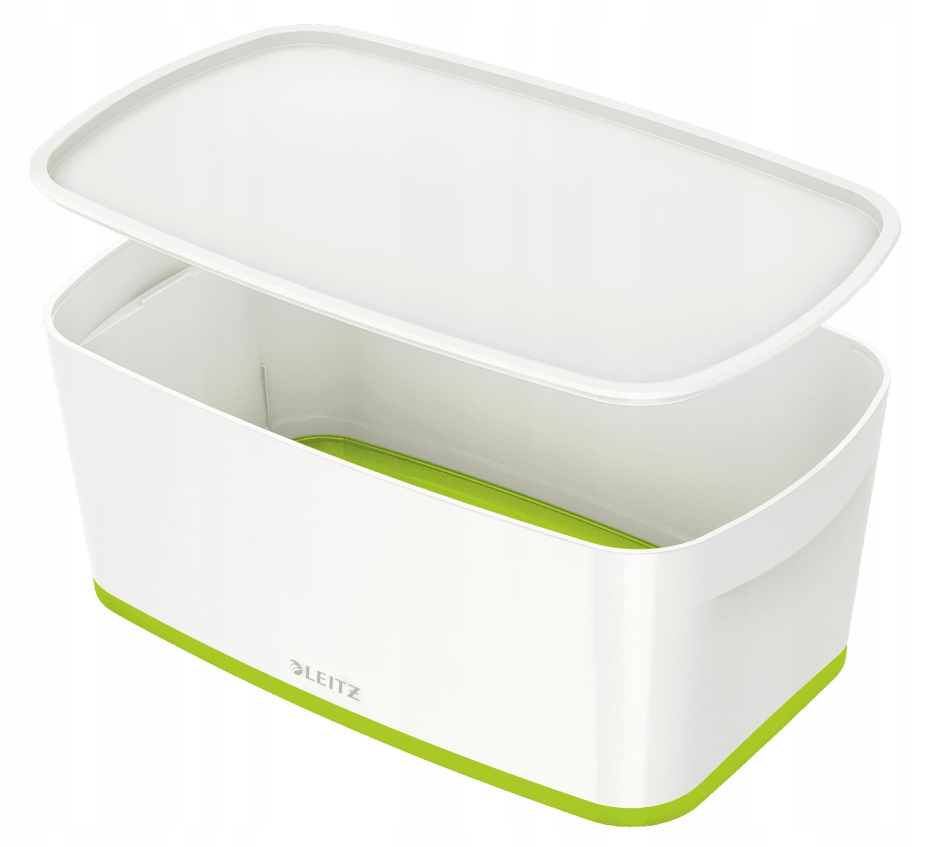 

MyBox mały z pokrywką, biało-zielony LEITZ 52291054