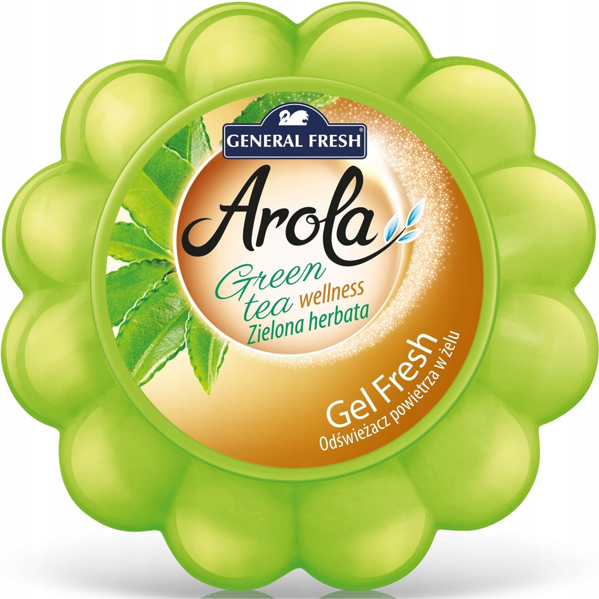 

Odświeżacz dynia AROLA GEL FRESH 150g zielona HERBATA GENERAL FRESH