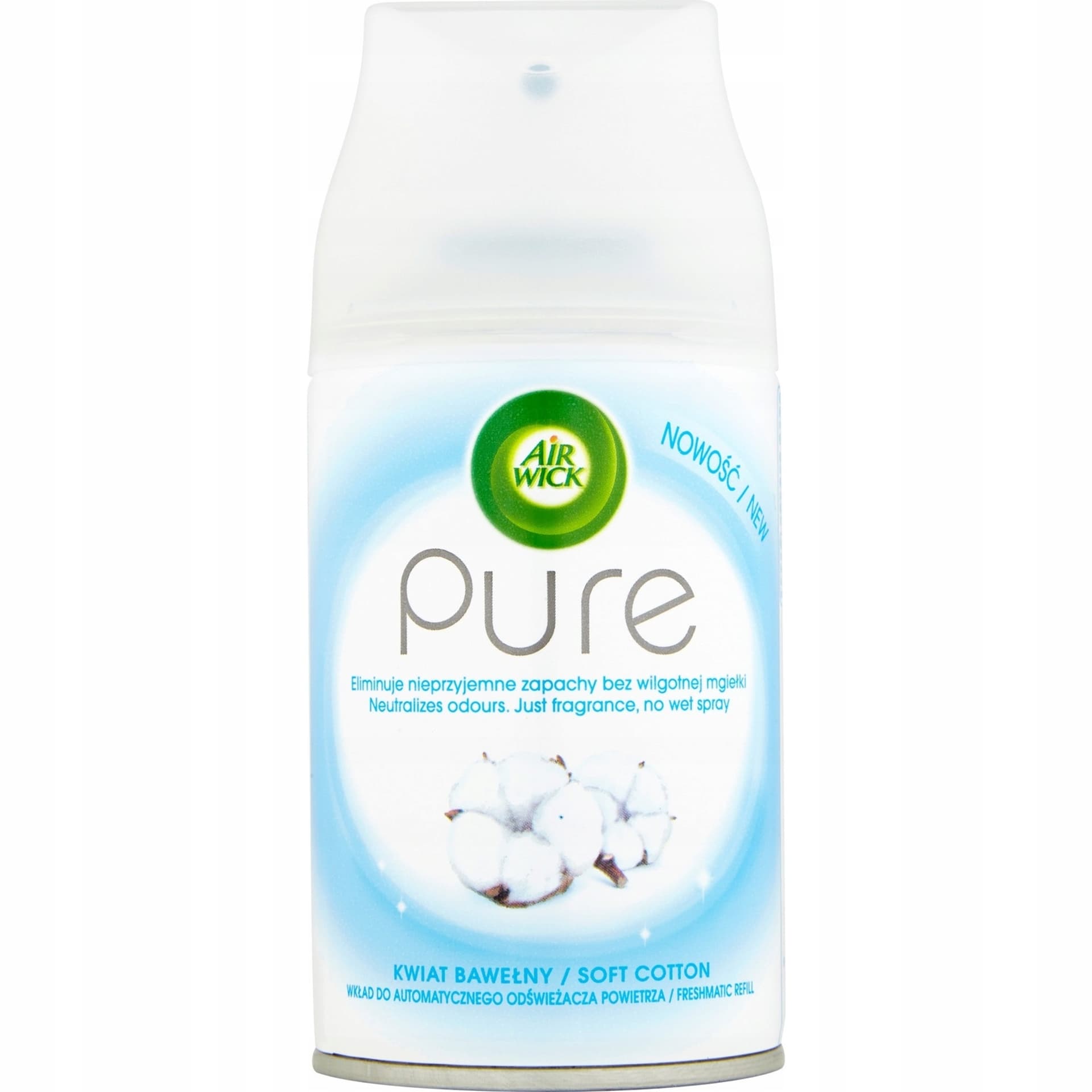 

Wkład do odświeżacza AIR WICK Freshmatic 250ml Kwiat Bawełny PURE