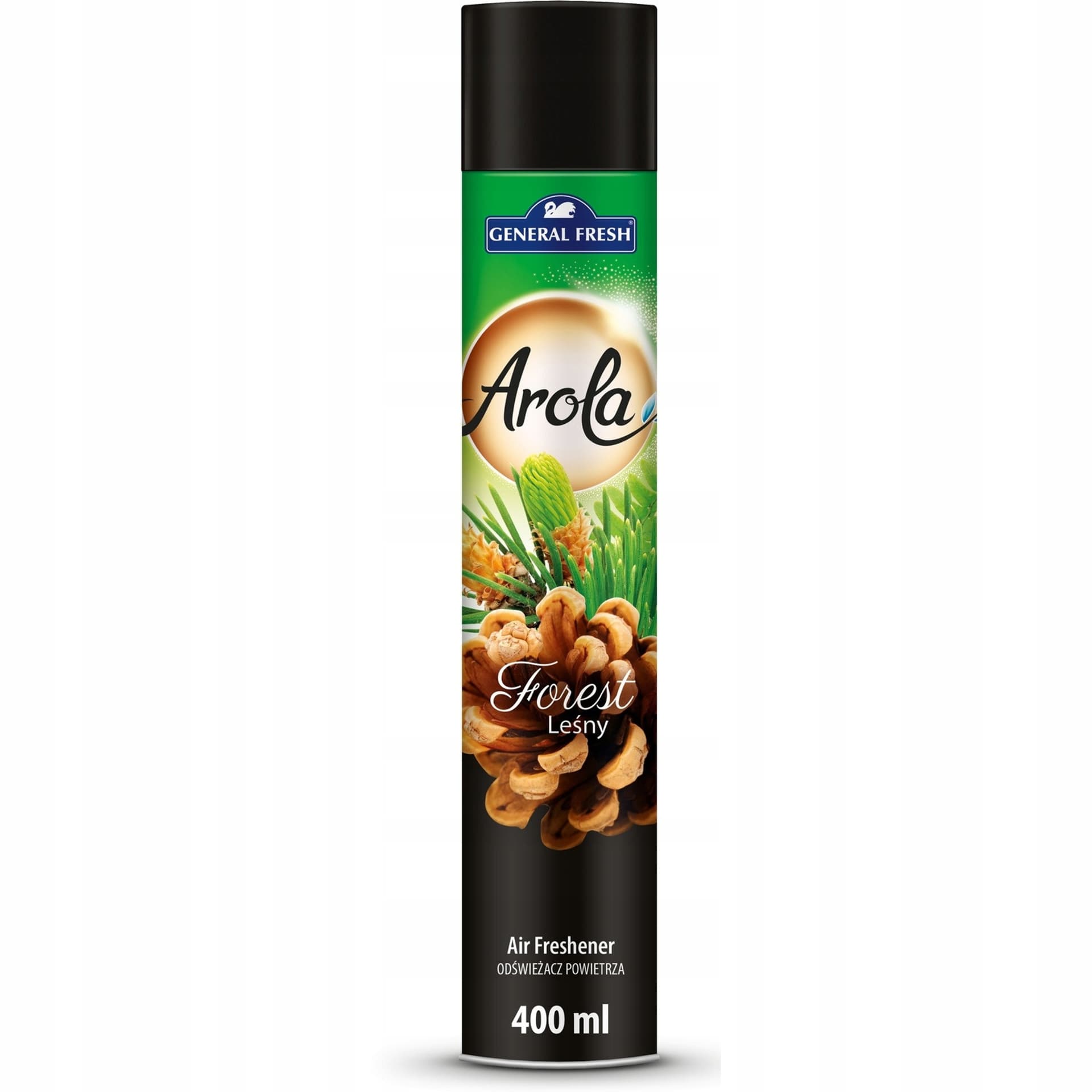 

Odświeżacz powietrza AROLA Spray 400ml las GENERAL FRESH