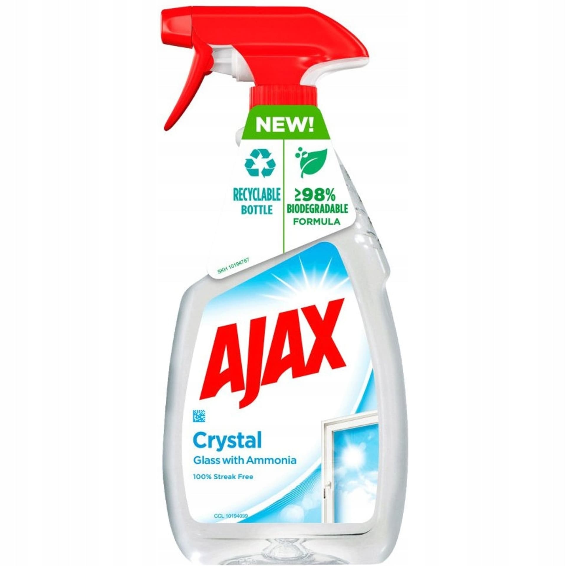 

Płyn do mycia szyb AJAX 500ml Crystal