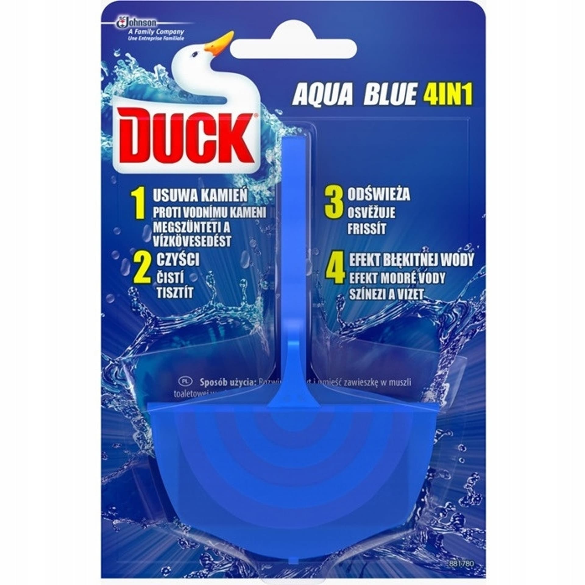 

Zawieszka WC DUCK Aqua Blue 9053/165158