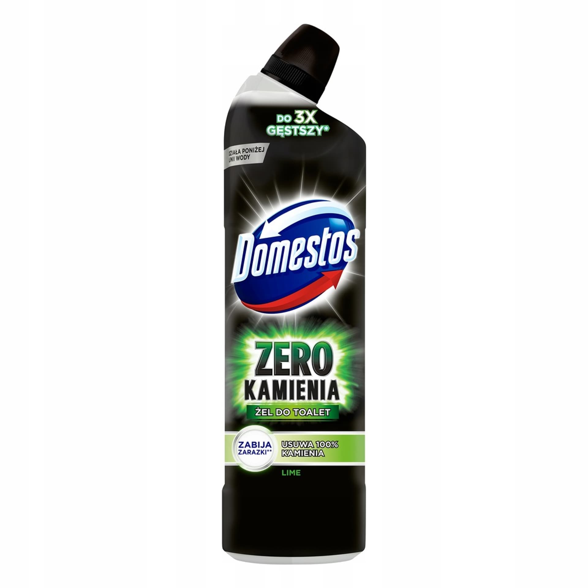 

Żel do czyszczenia WC DOMESTOS 750 ml ZERO Kamienia LIME