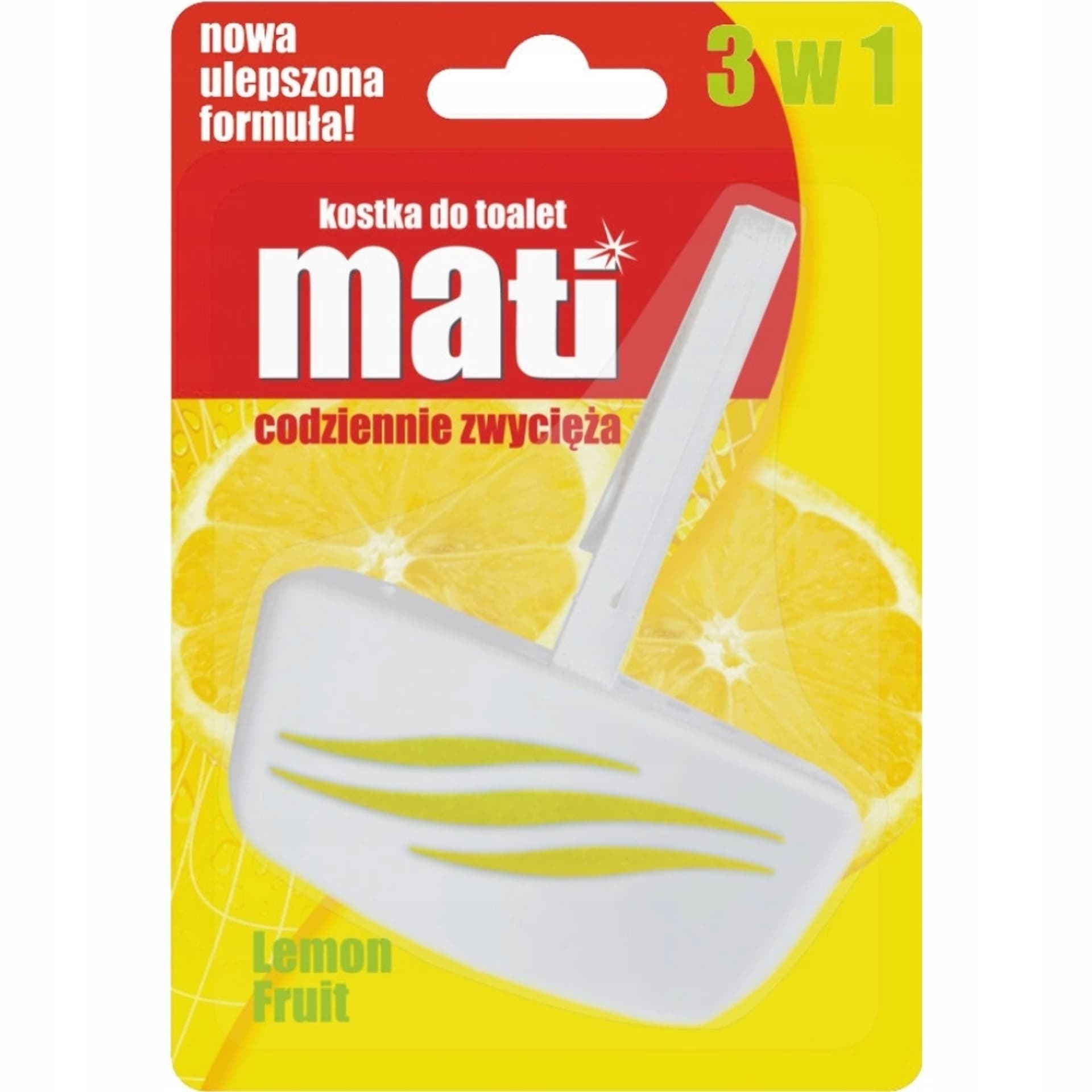 

Zawieszka do WC kosz MATI 40g cytryna 171374