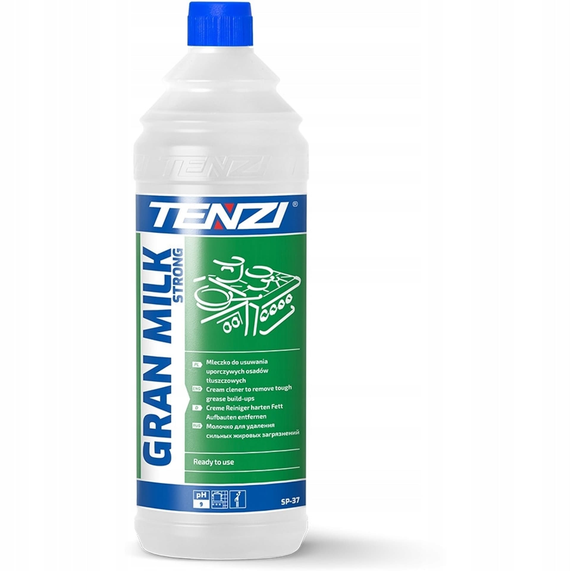 

Mleczko TENZI GRAN MILK STRONG do usuwania osadów tłuszczowych 1l. (SP-26)