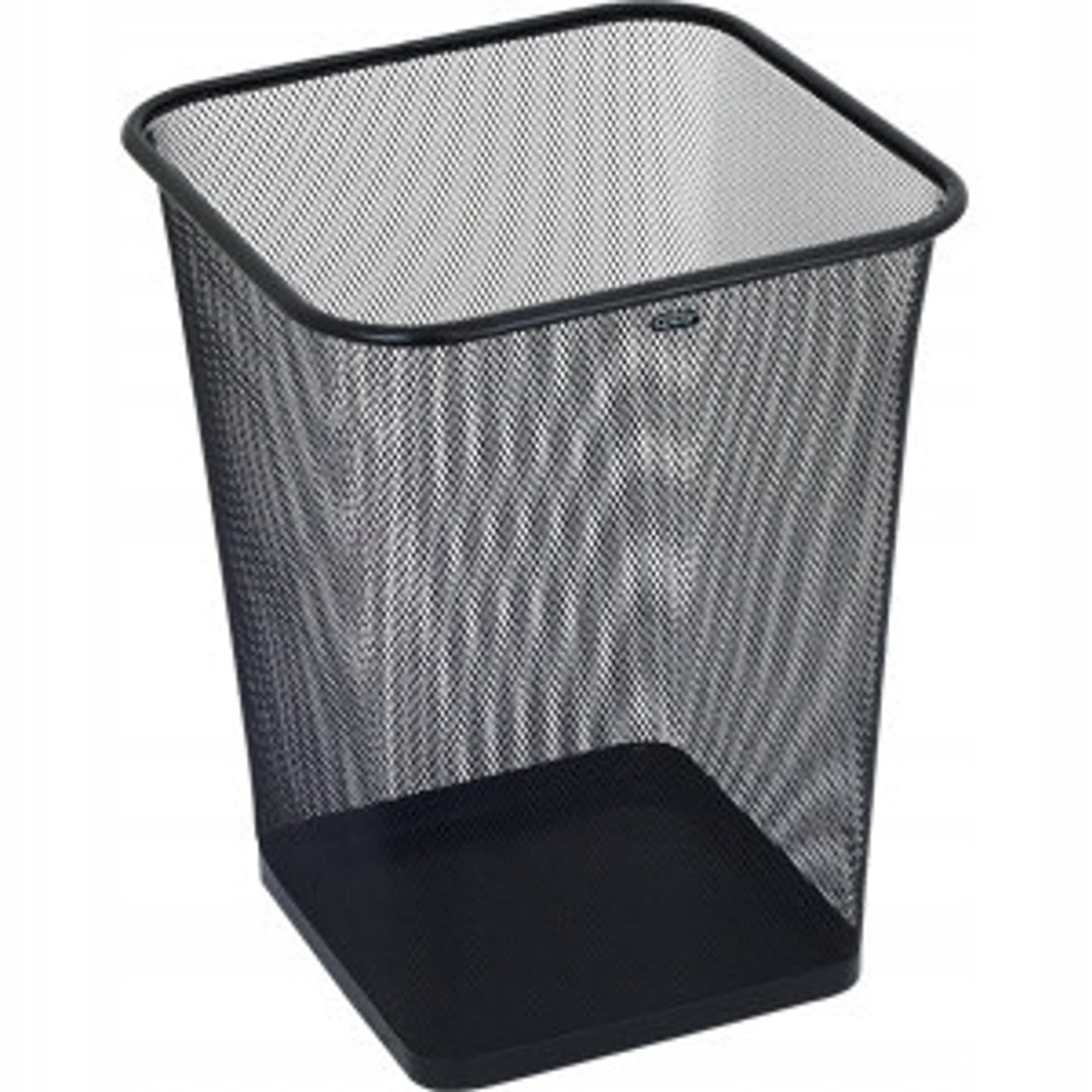 

Kosz na papier 18L kwadrat siatka czarny GRAND 120-1459