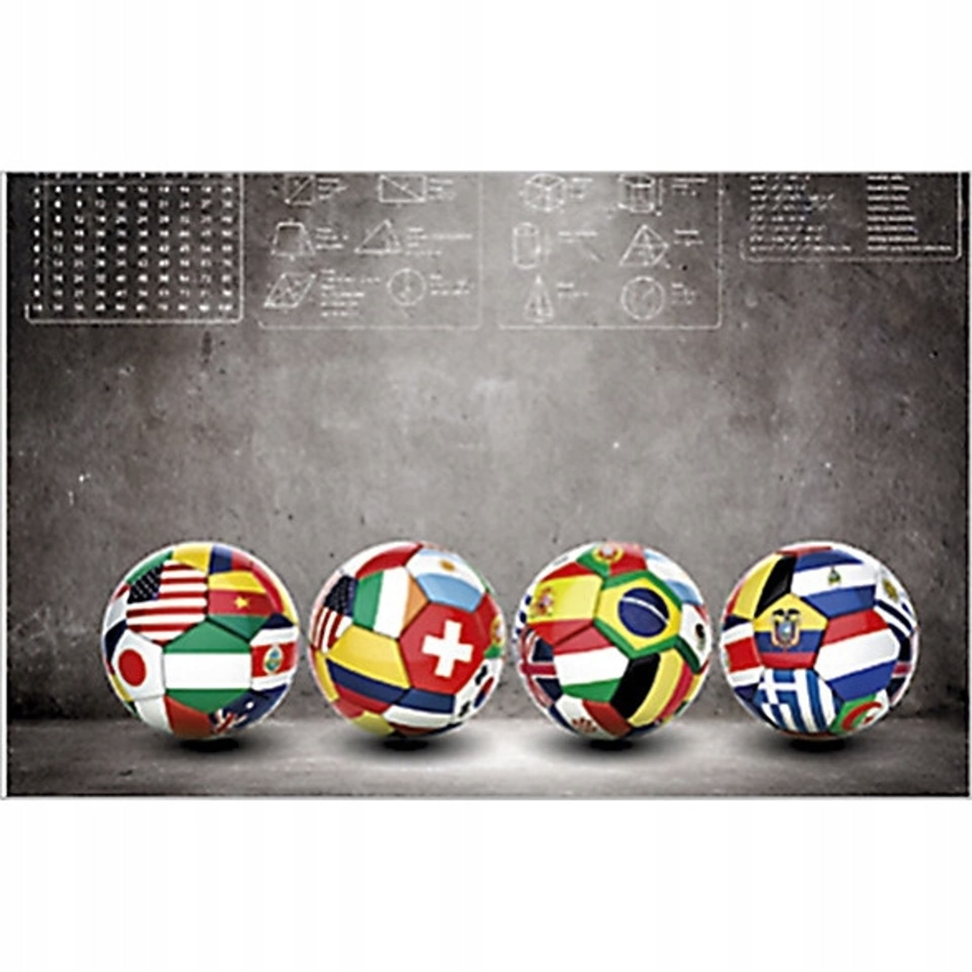 

Mata na biurko z nadrukiem FOOTBALL 0318-0048-79 PANTA PLAST