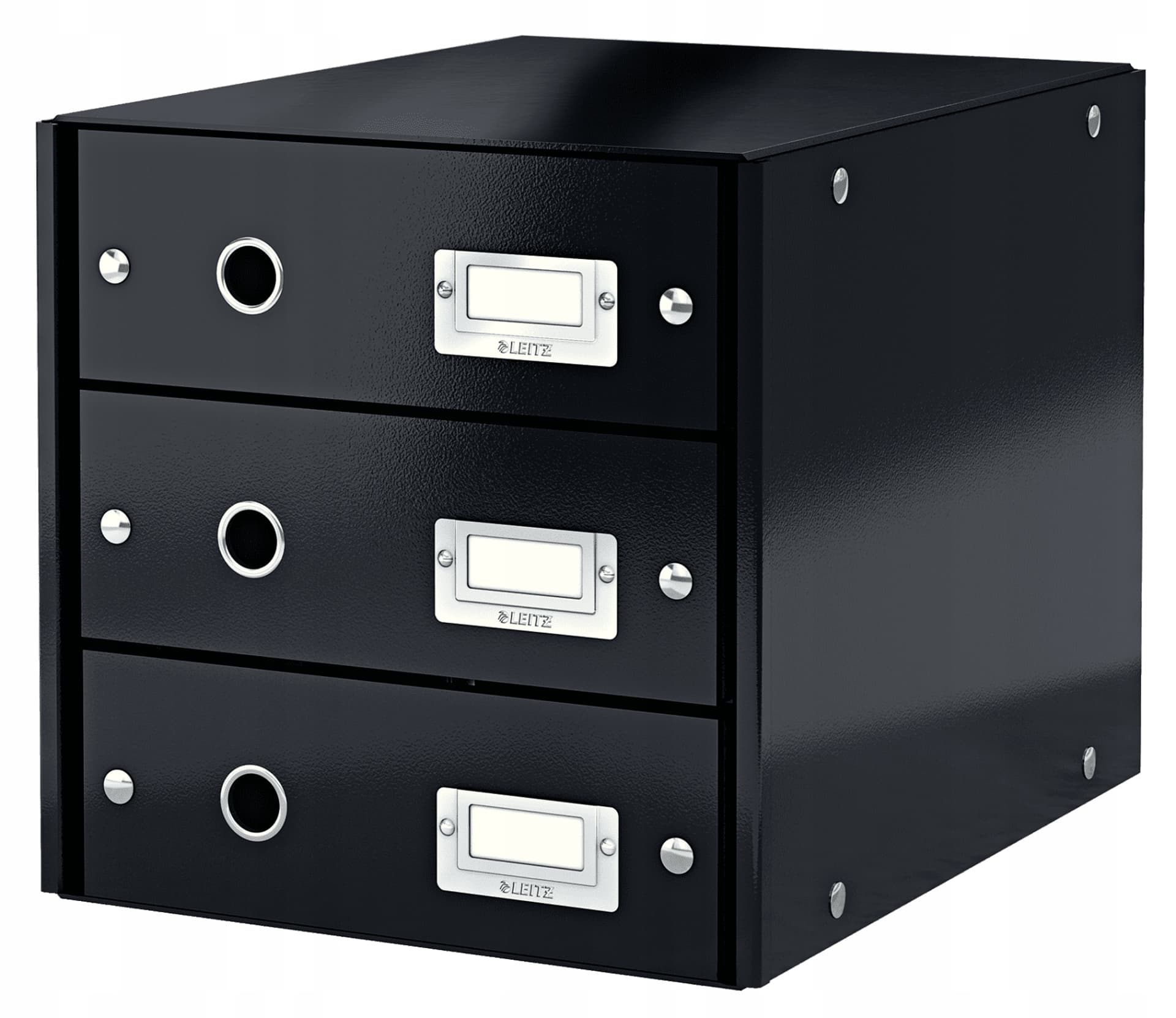 

Pojemnik z 3 szufladami czarny C&S WOW 60480095 Leitz