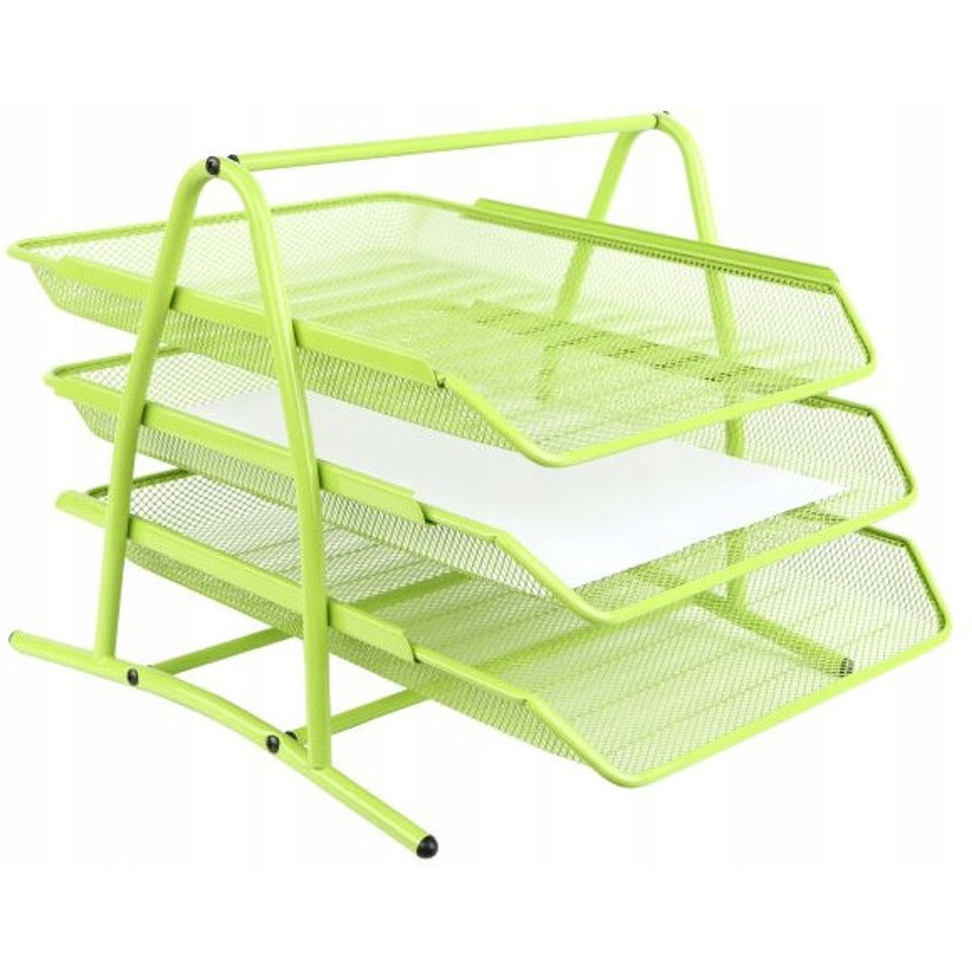 

Półka na dokumenty NATUNA A4 siatka limonkowa (3szt) 350x300x275mm, 3szt) 350x300x275m