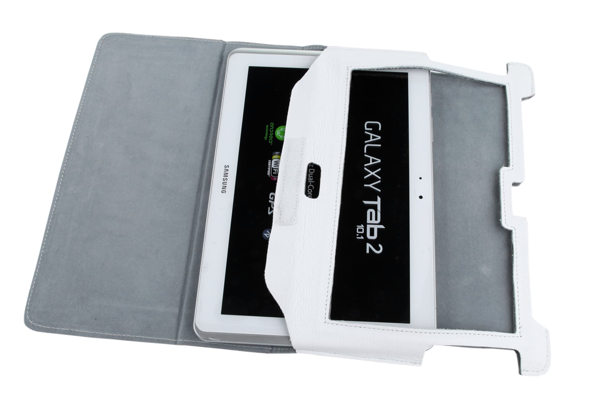 

Etui białe dedykowane do Samsung Galaxy Tab P5100 (skóra naturalna)