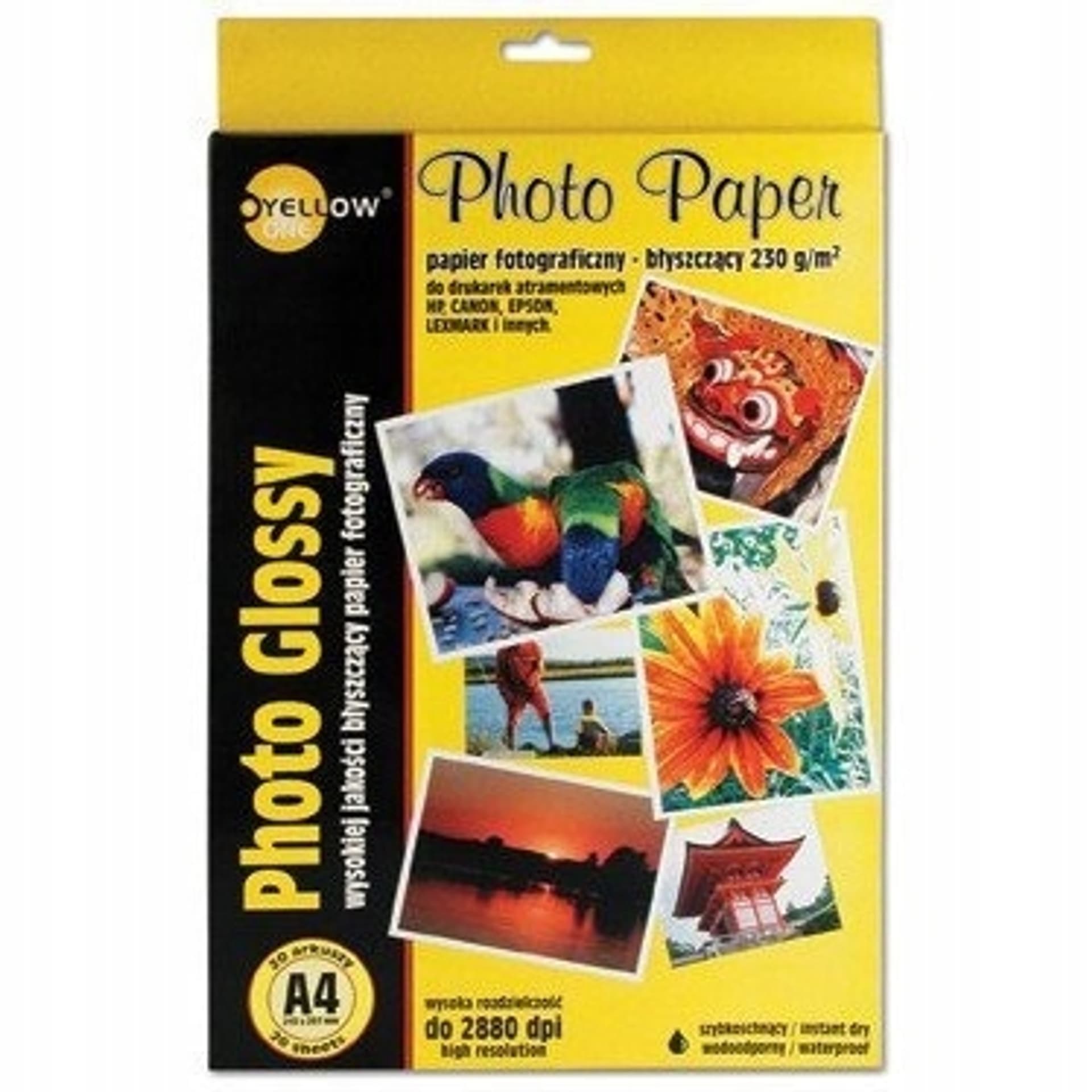 

Papier foto YELLOW ONE A4 130g A20 błyszczący (4G130) 150-1177, 4g130) 150-117