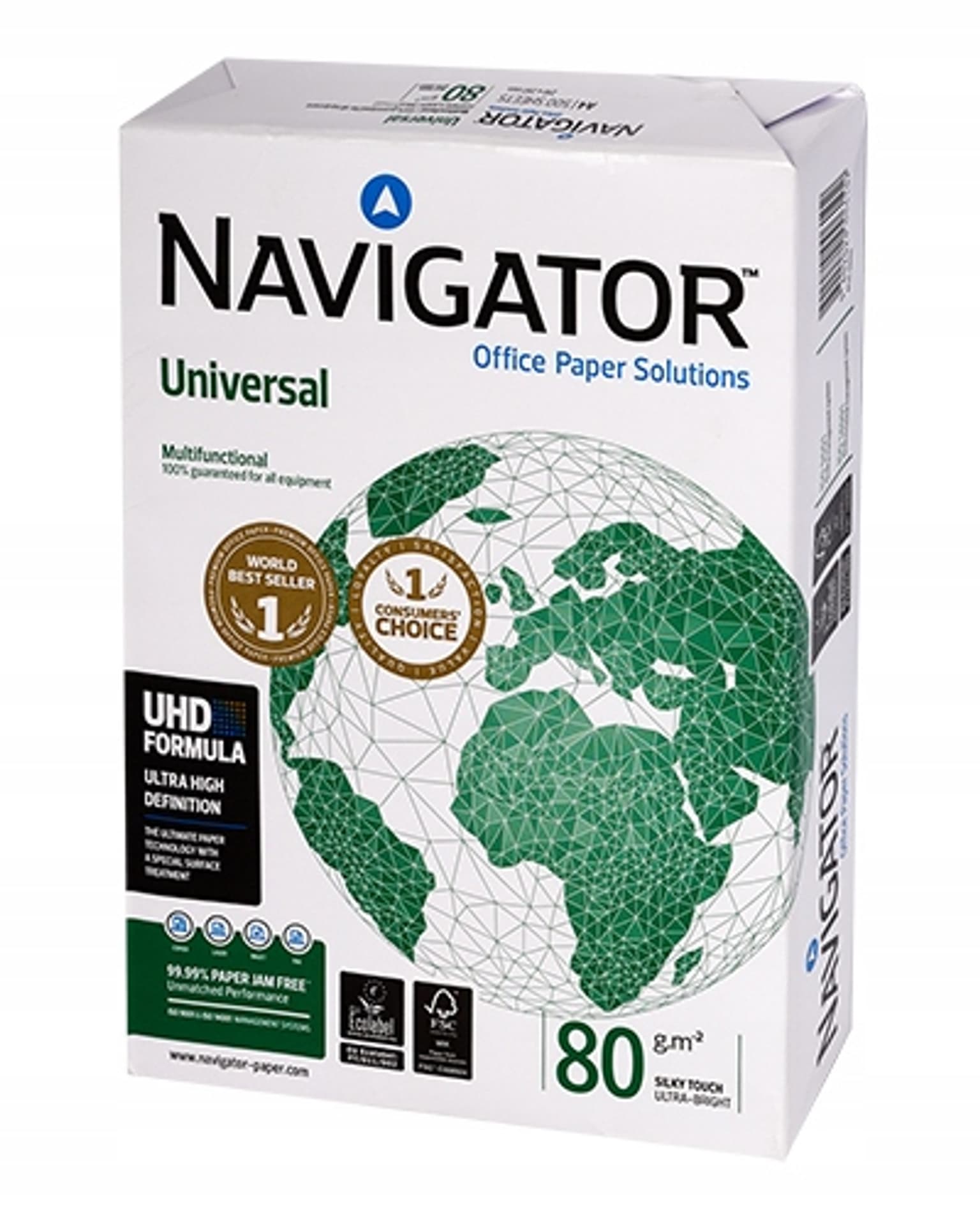 

Papier ksero A3 80g NAVIGATOR UNIVERSAL klasa A+ premium