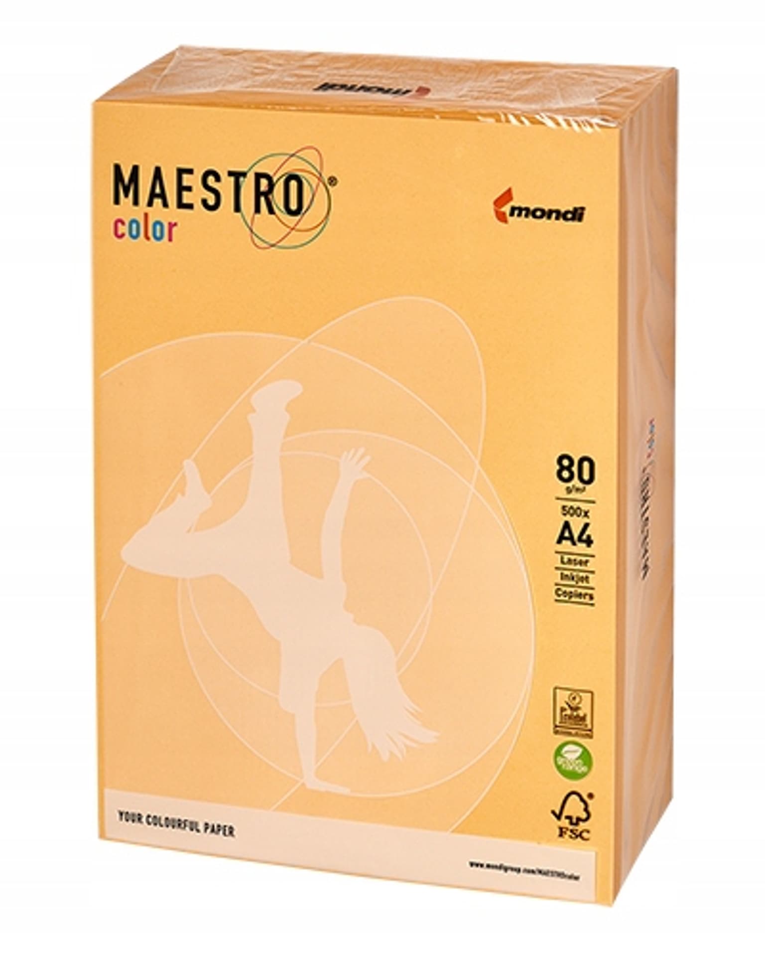 

Papier ksero A4 80g MAESTRO COLOR GO22 Trendy złoty