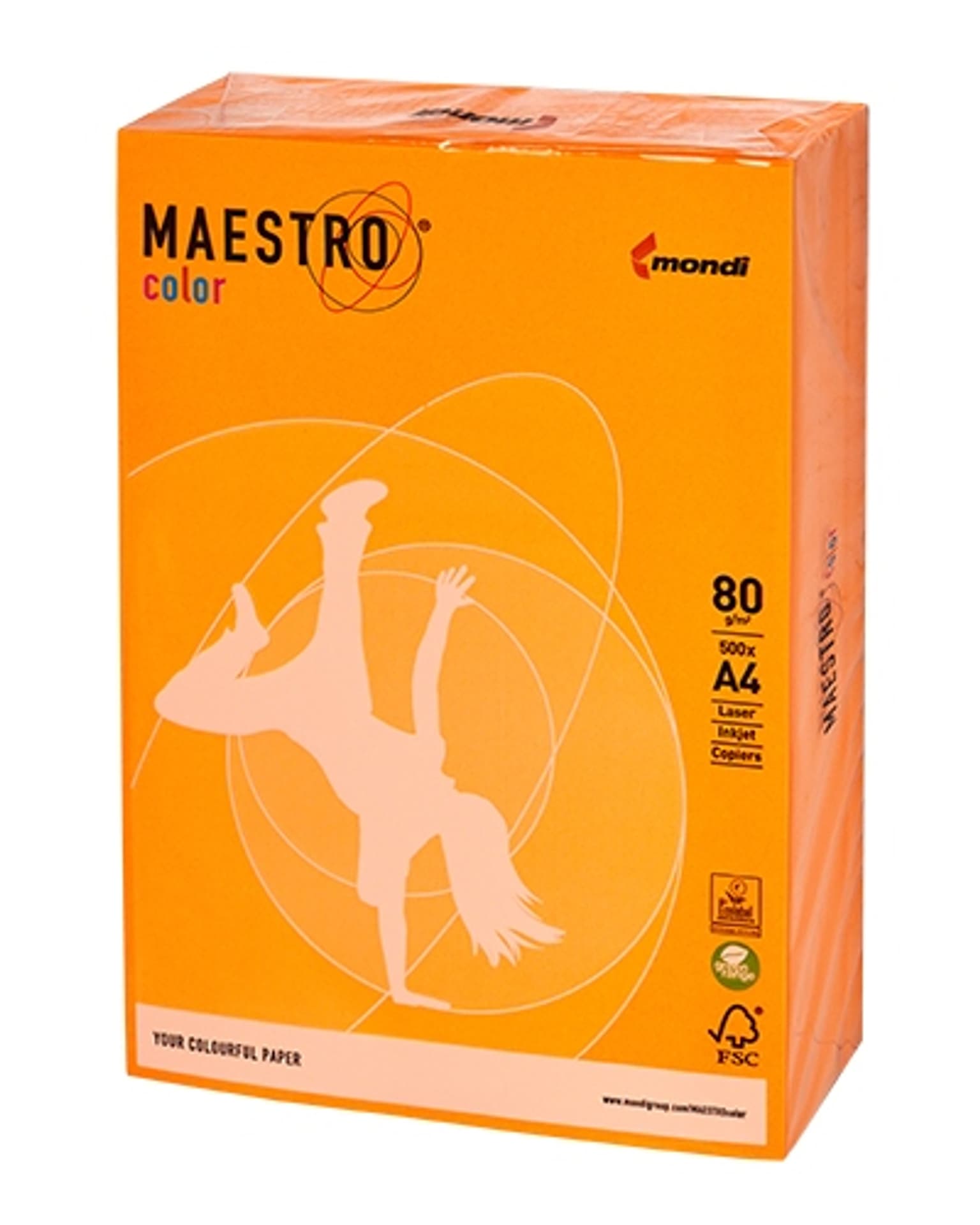 

Papier ksero A4 80g MAESTRO COLOR AG10 Trendy złota patyna