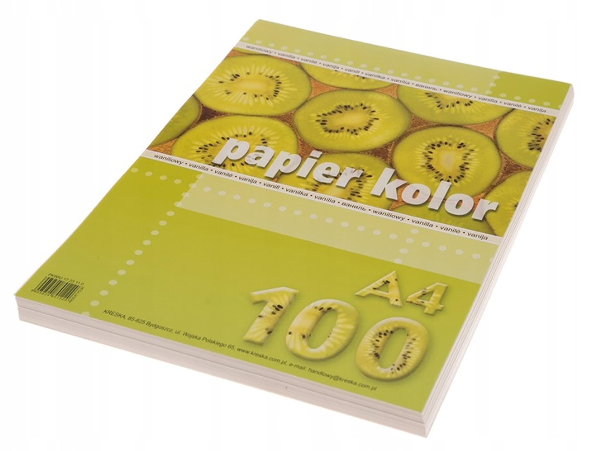 

Papier ksero A4 KRESKA waniliowy 100ark