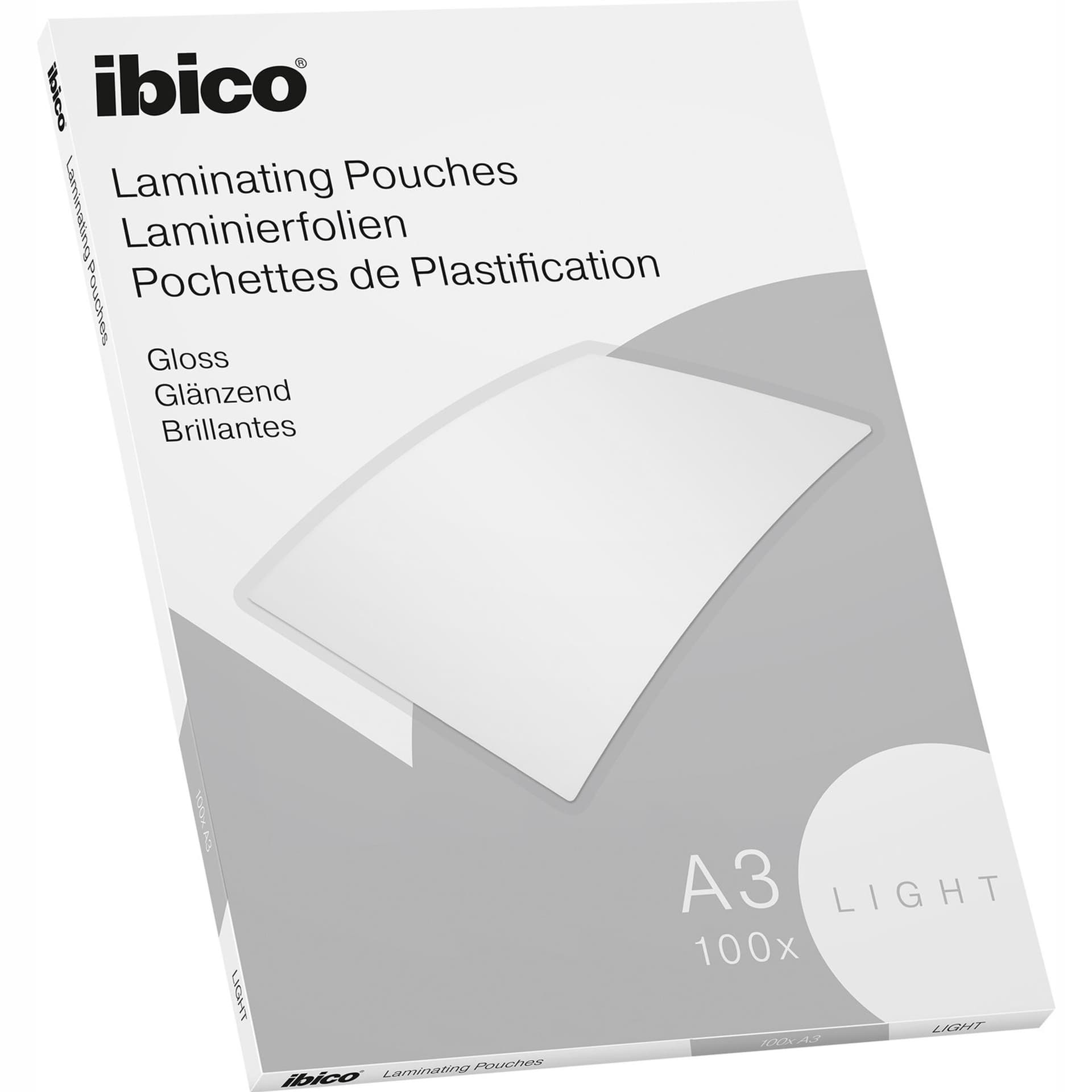 

Folia do laminacji IBICO Light A3 75 mic 100 sztuk 627311