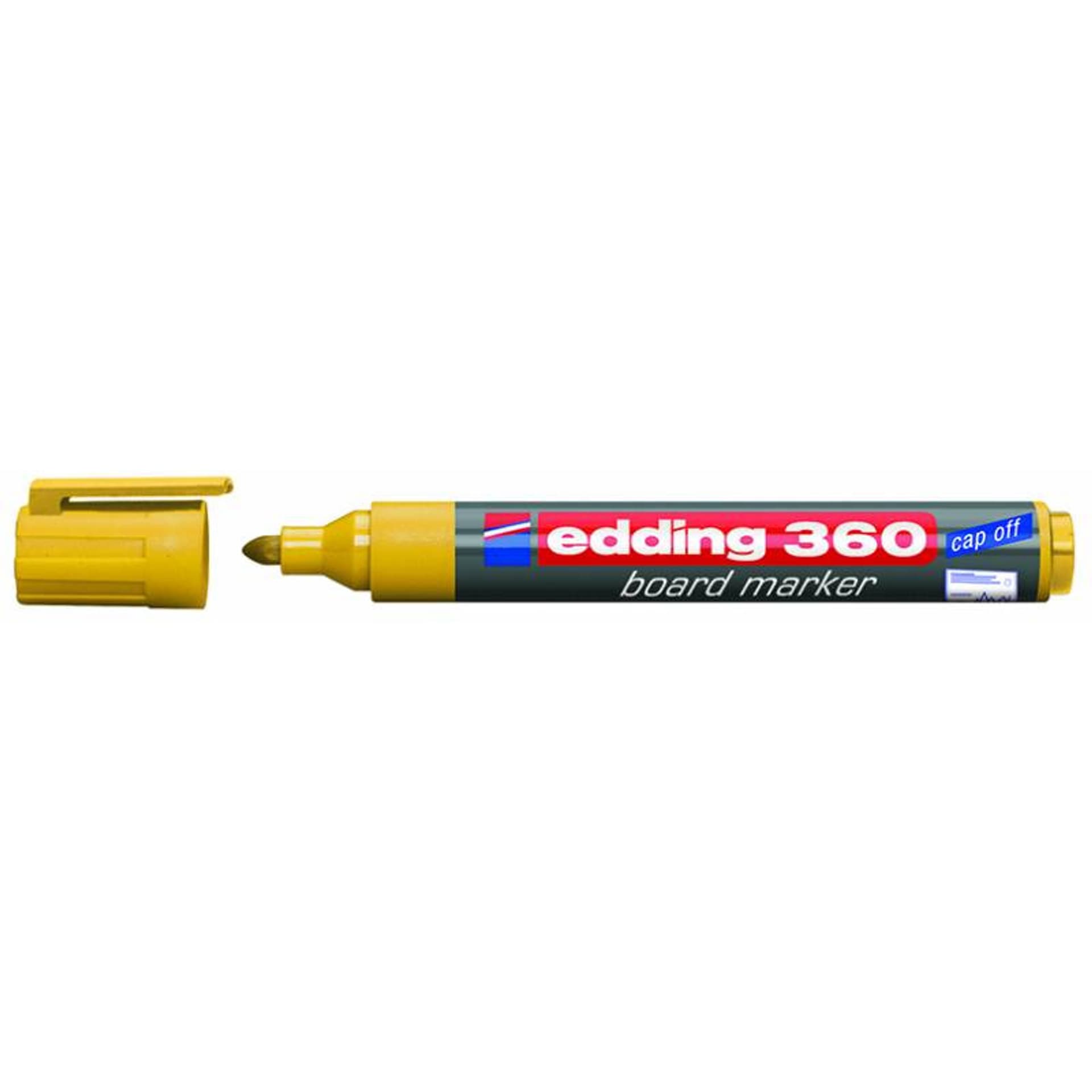 

Marker do tablic żółta okrągła końcówka 1.5-3mm 360/005/Z EDDING